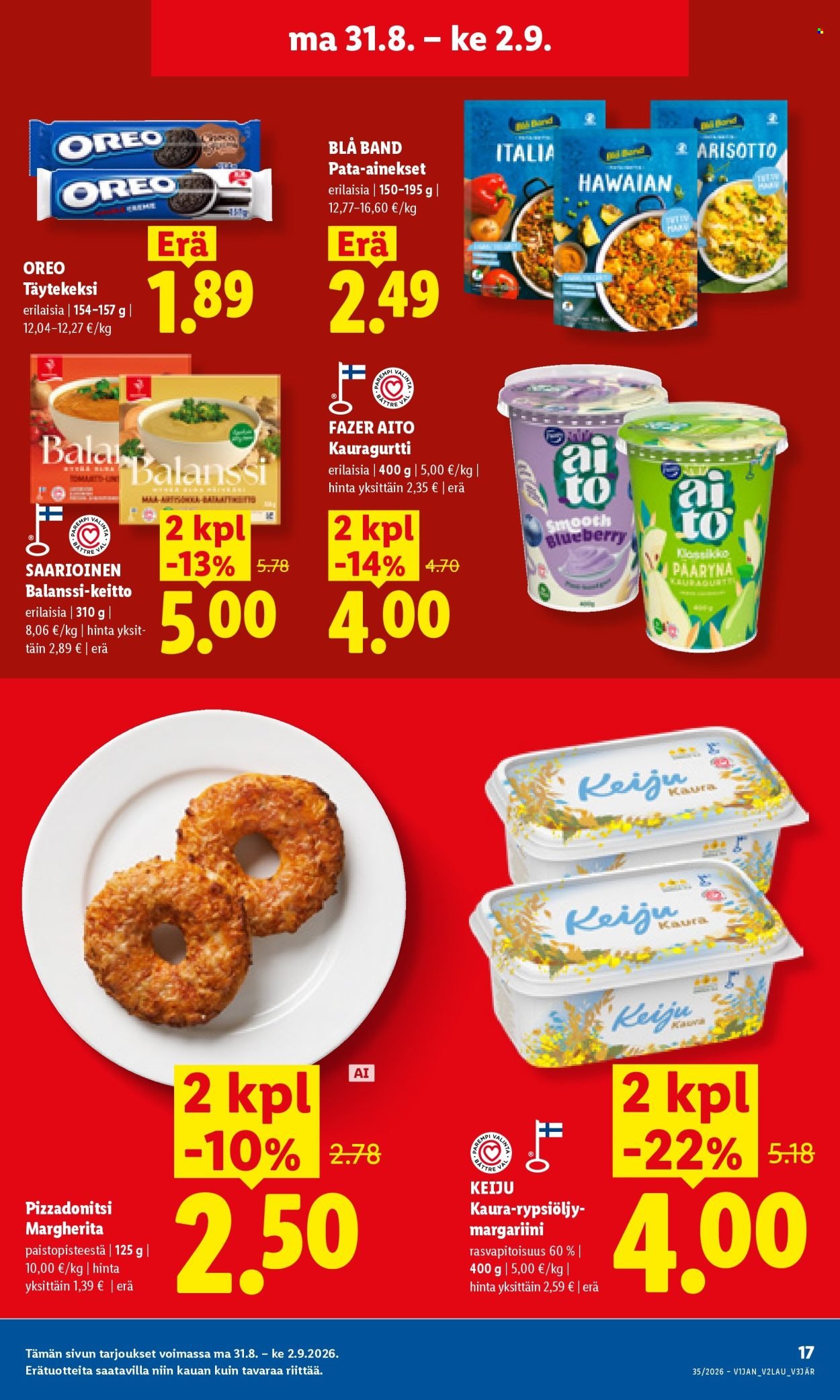 LIDL tarjoukset - Alkaen MA 31.8.2026