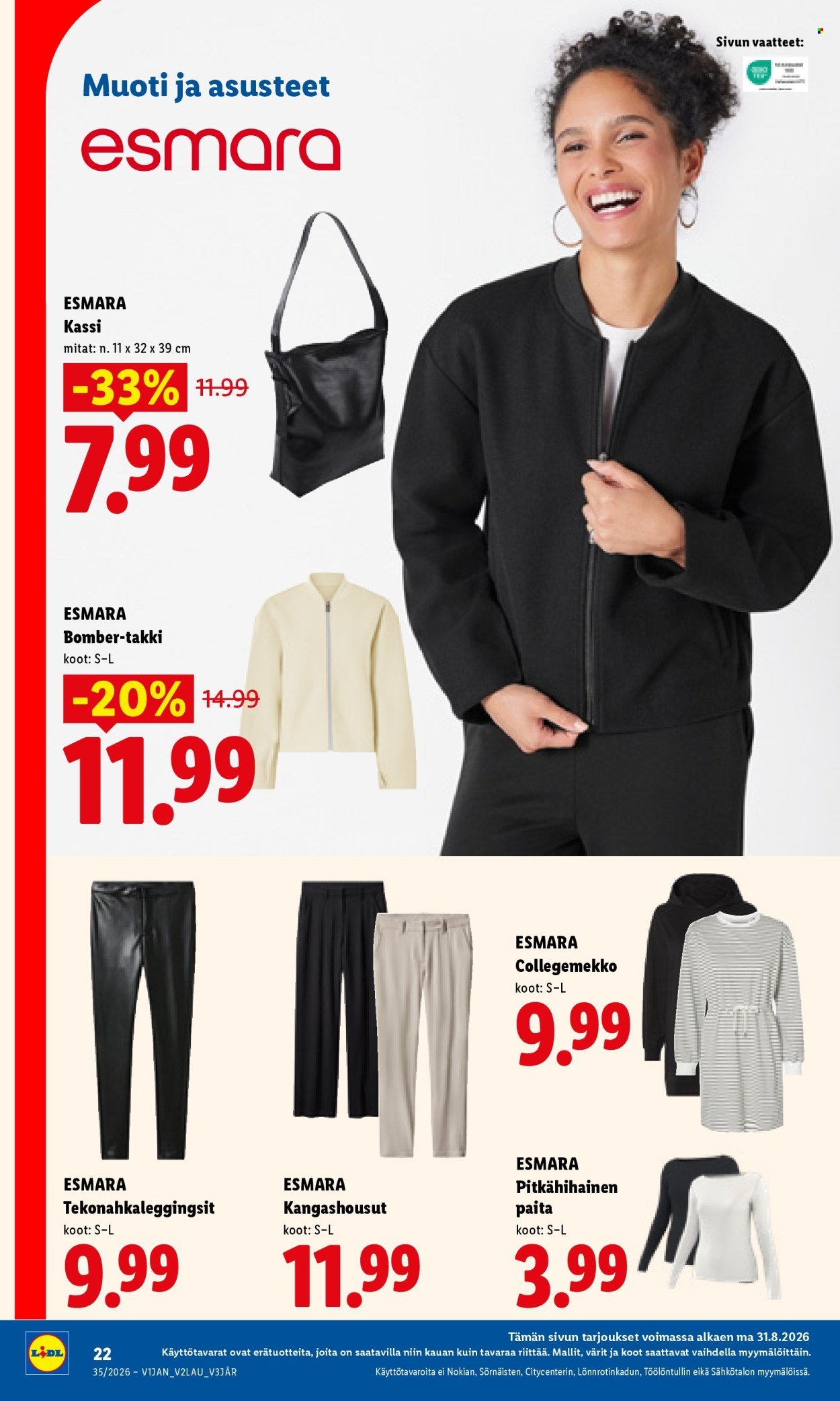LIDL tarjoukset - Alkaen MA 31.8.2026