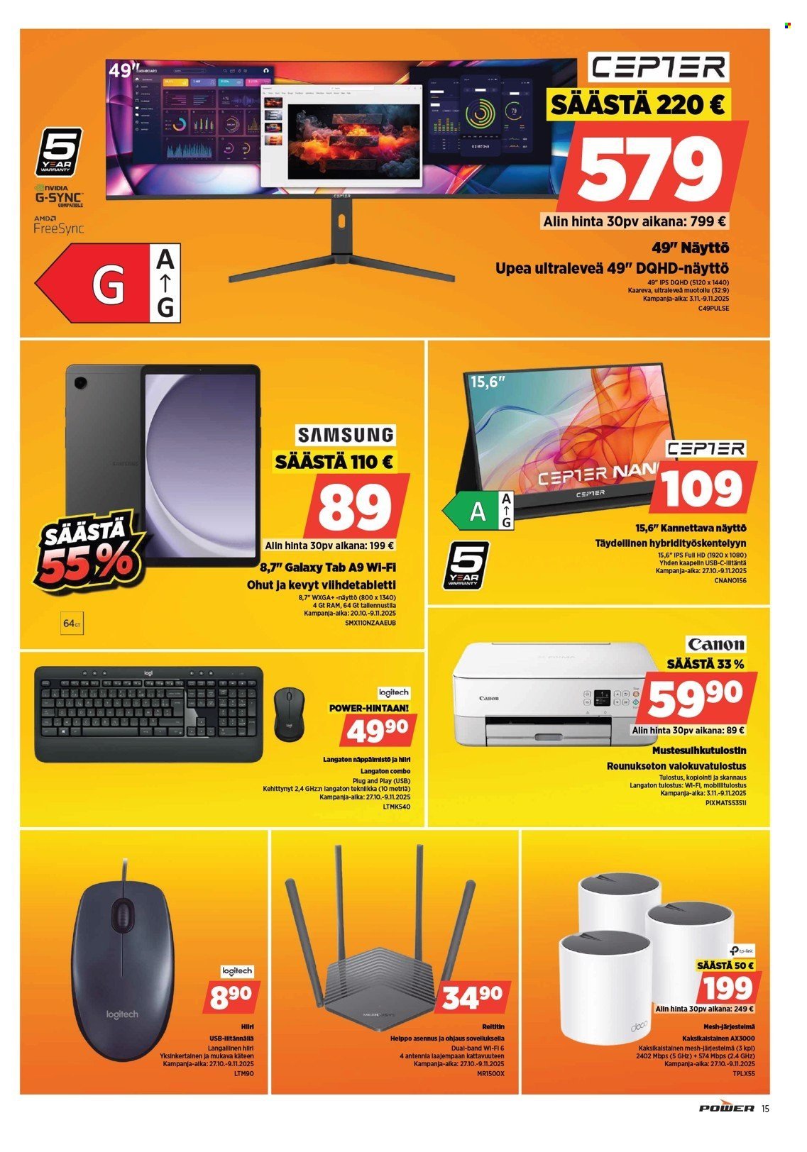 POWER tarjoukset - Marraskuu 2025 (2025-11-02)