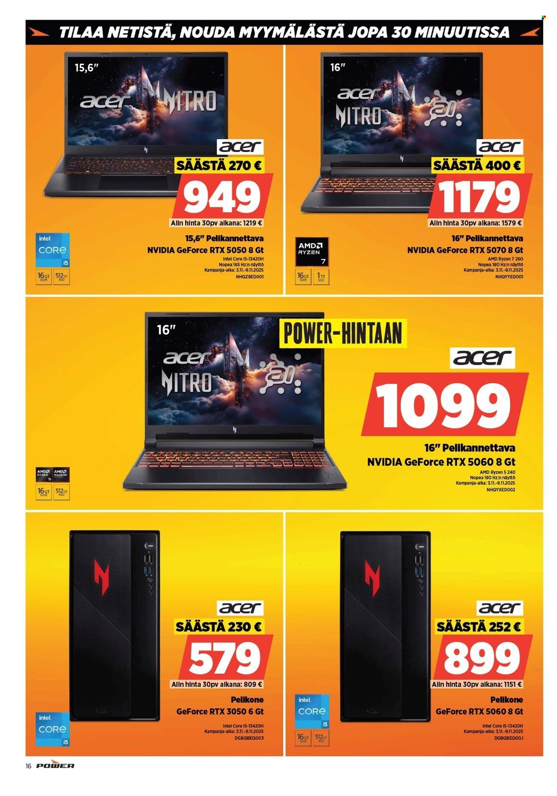 POWER tarjoukset - Marraskuu 2025 (2025-11-02)