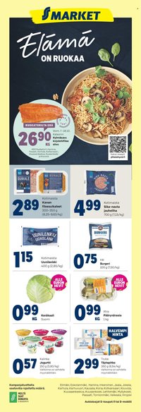 S-MARKET tarjoukset - Ilmoitus