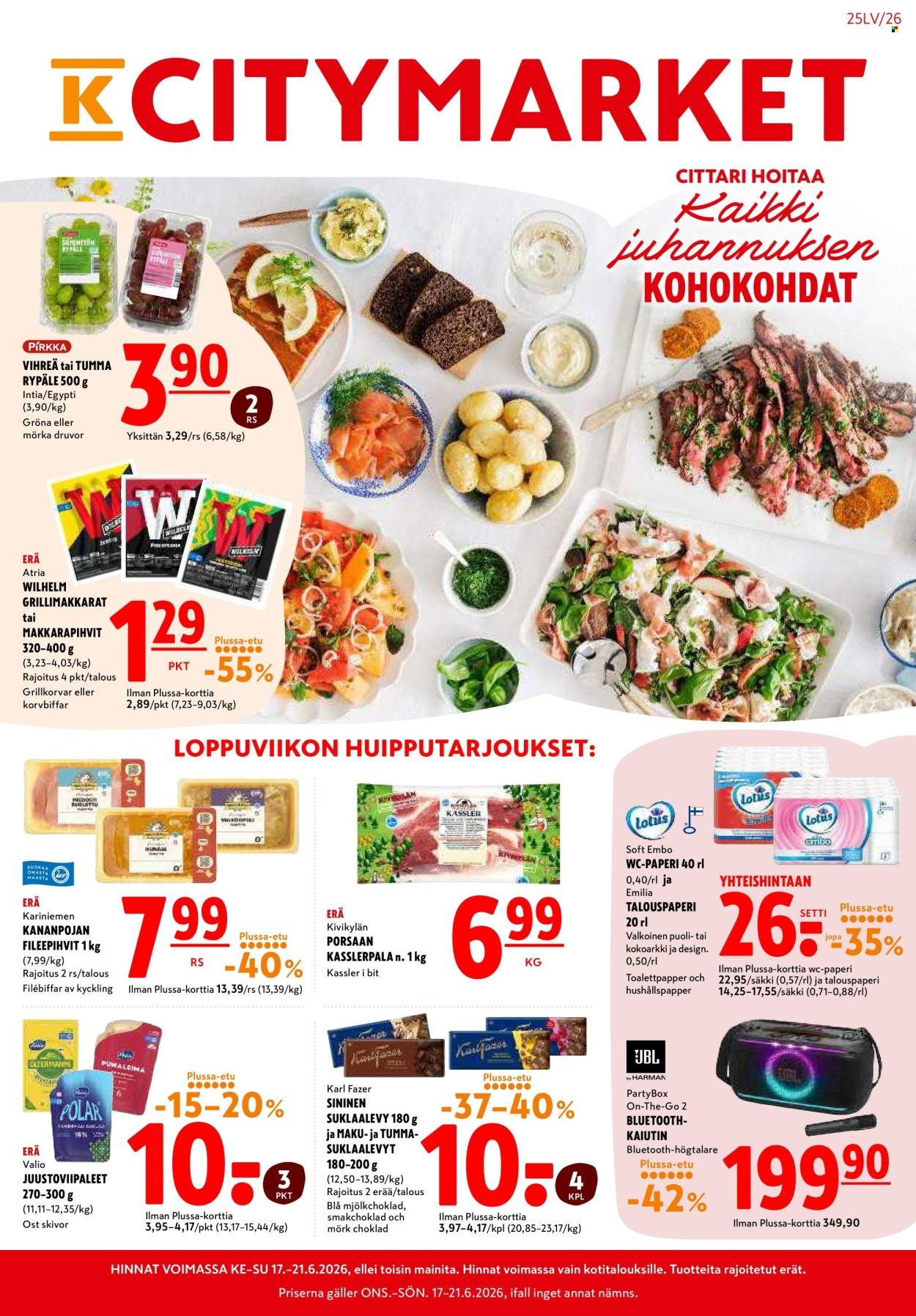 K-CITYMARKET tarjoukset - Alkaen KE 17.6.2026