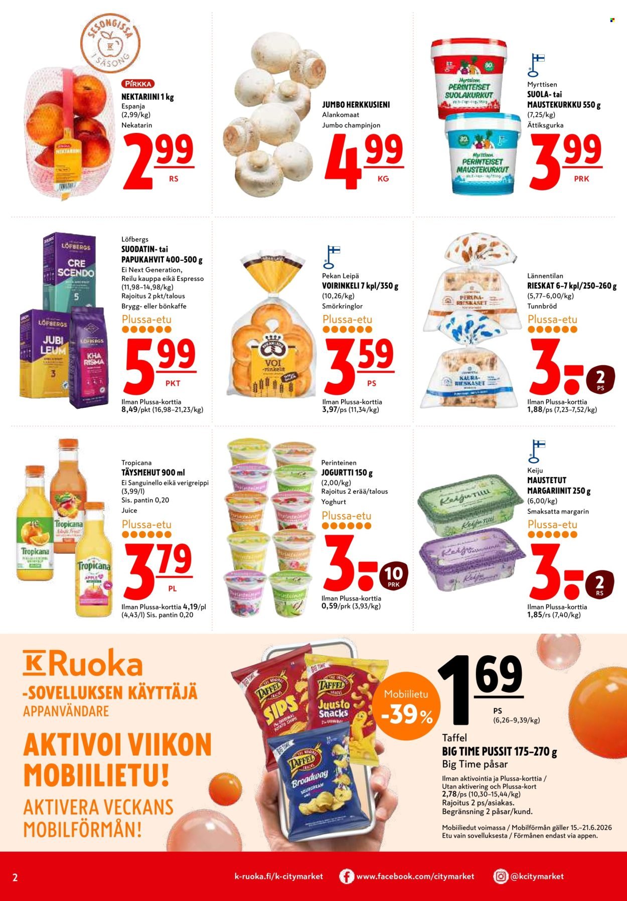 K-CITYMARKET tarjoukset - Alkaen KE 17.6.2026