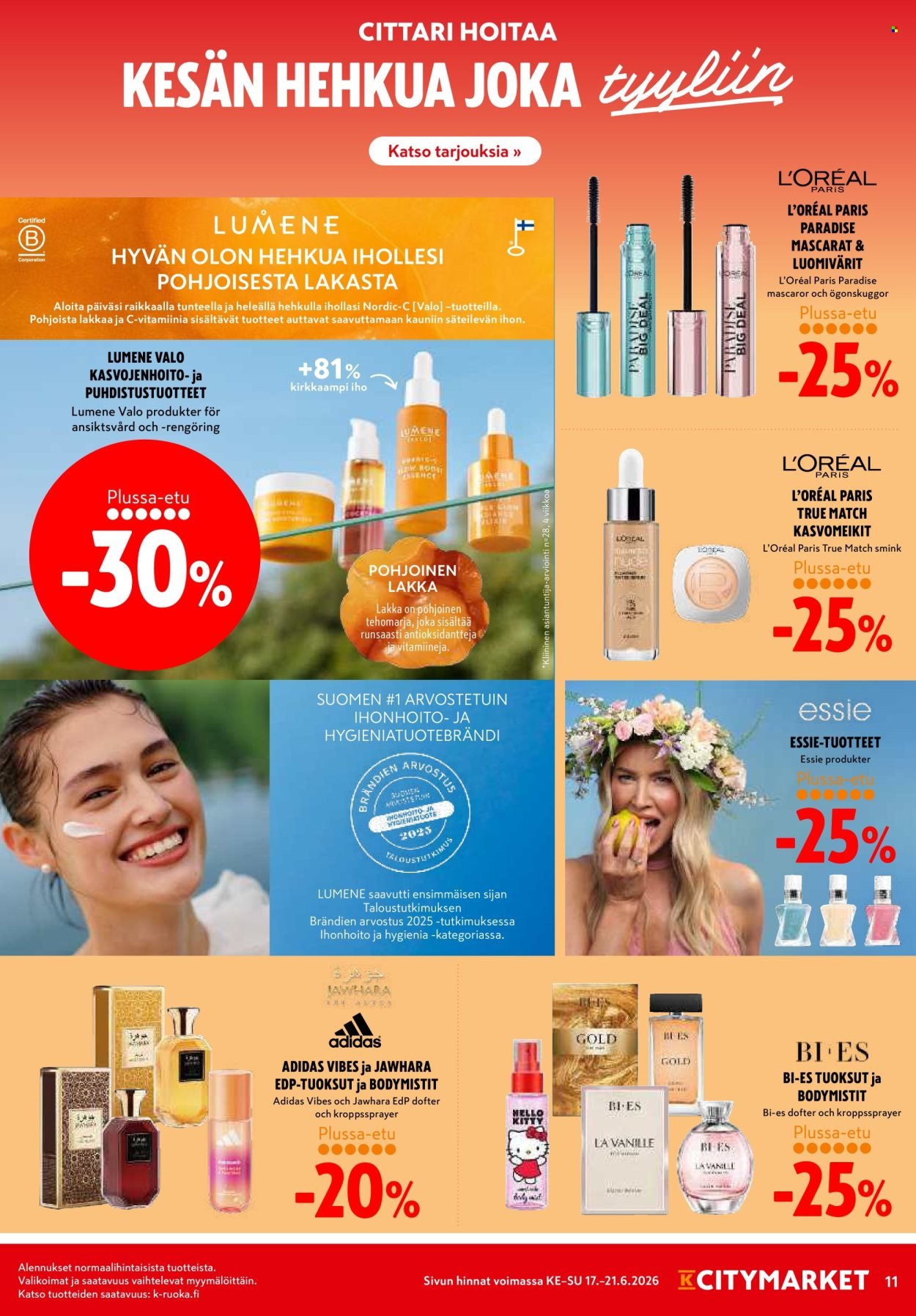 K-CITYMARKET tarjoukset - Alkaen KE 17.6.2026