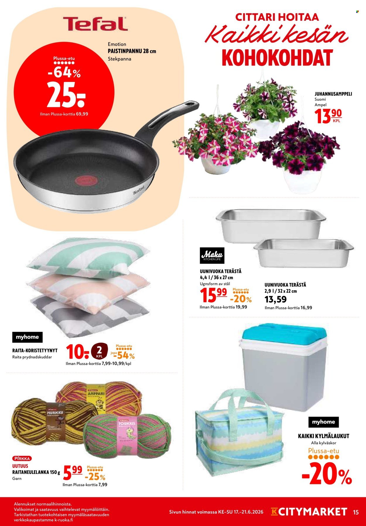 K-CITYMARKET tarjoukset - Alkaen KE 17.6.2026