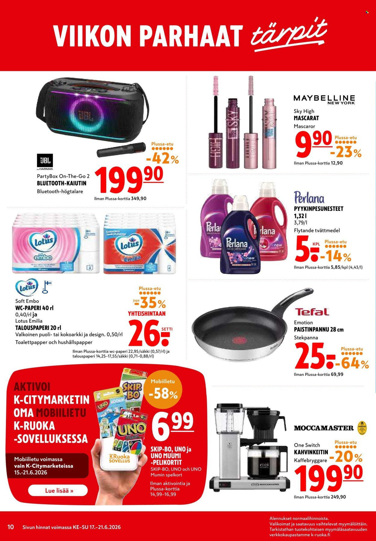 K-CITYMARKET tarjoukset - Alkaen KE 17.6.2026