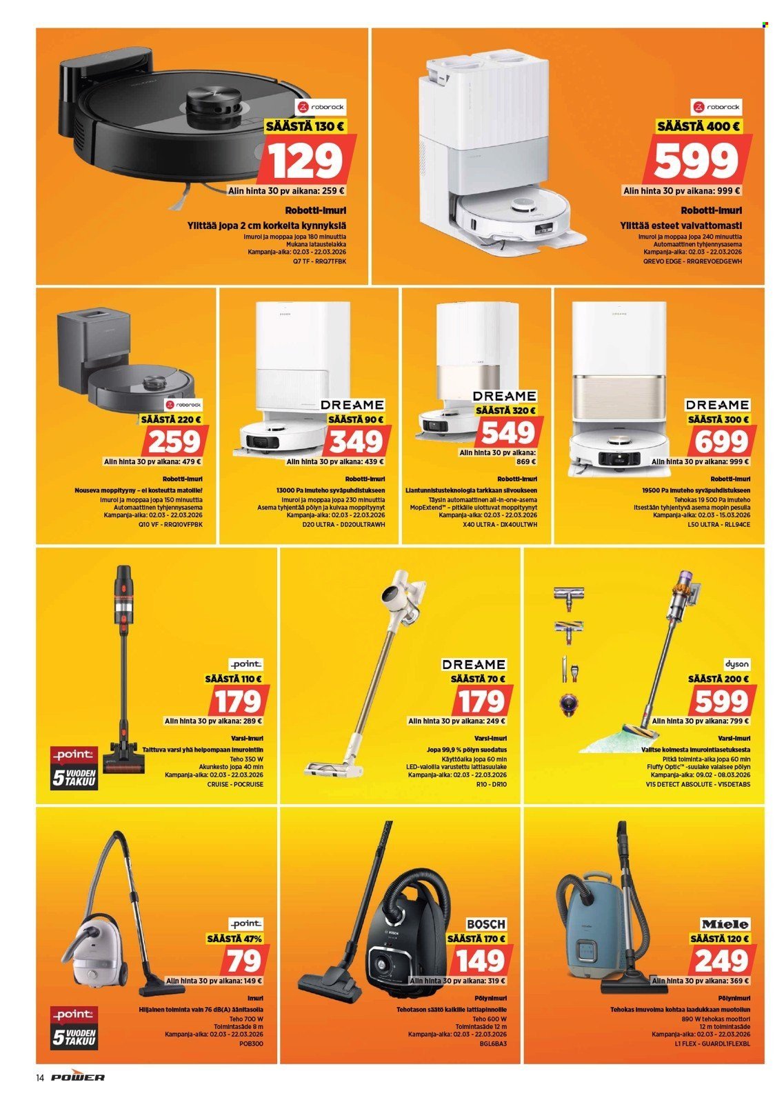 POWER tarjoukset - Maaliskuu 2026