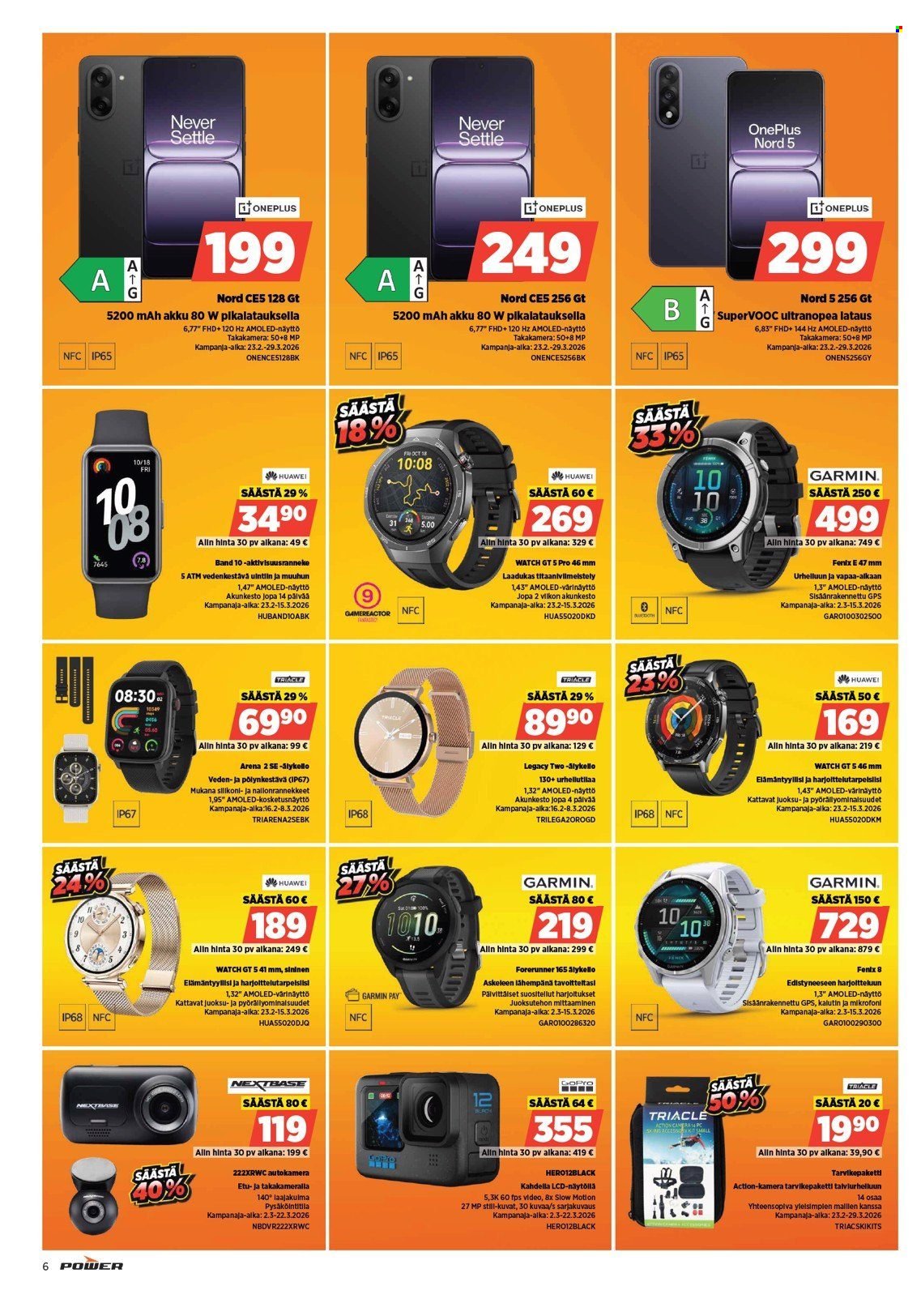 POWER tarjoukset - Maaliskuu 2026