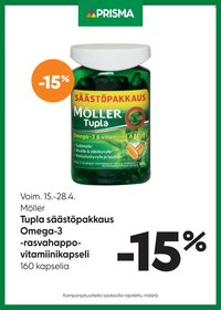 PRISMA tarjoukset - Alkaen KE 15.4.2026