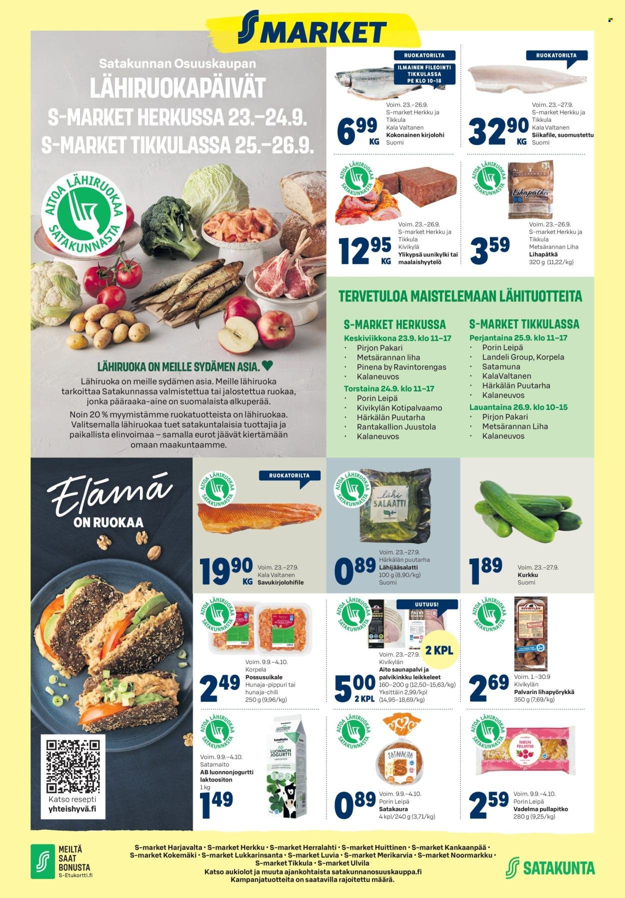 S-MARKET tarjoukset - Alkaen KE 23.9.2026