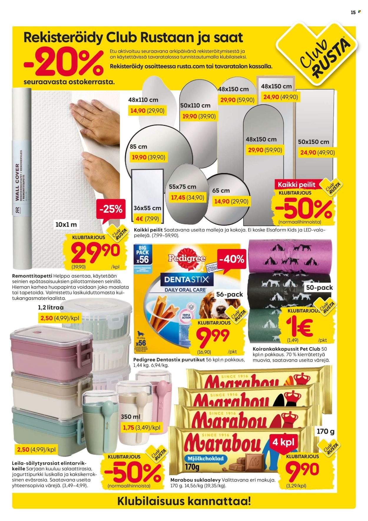 RUSTA tarjoukset - Alkaen MA 23.2.2026