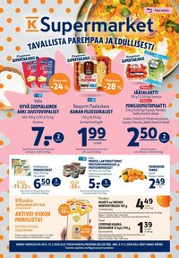 K-SUPERMARKET tarjoukset - Tavallista parempaa ja edullisesti