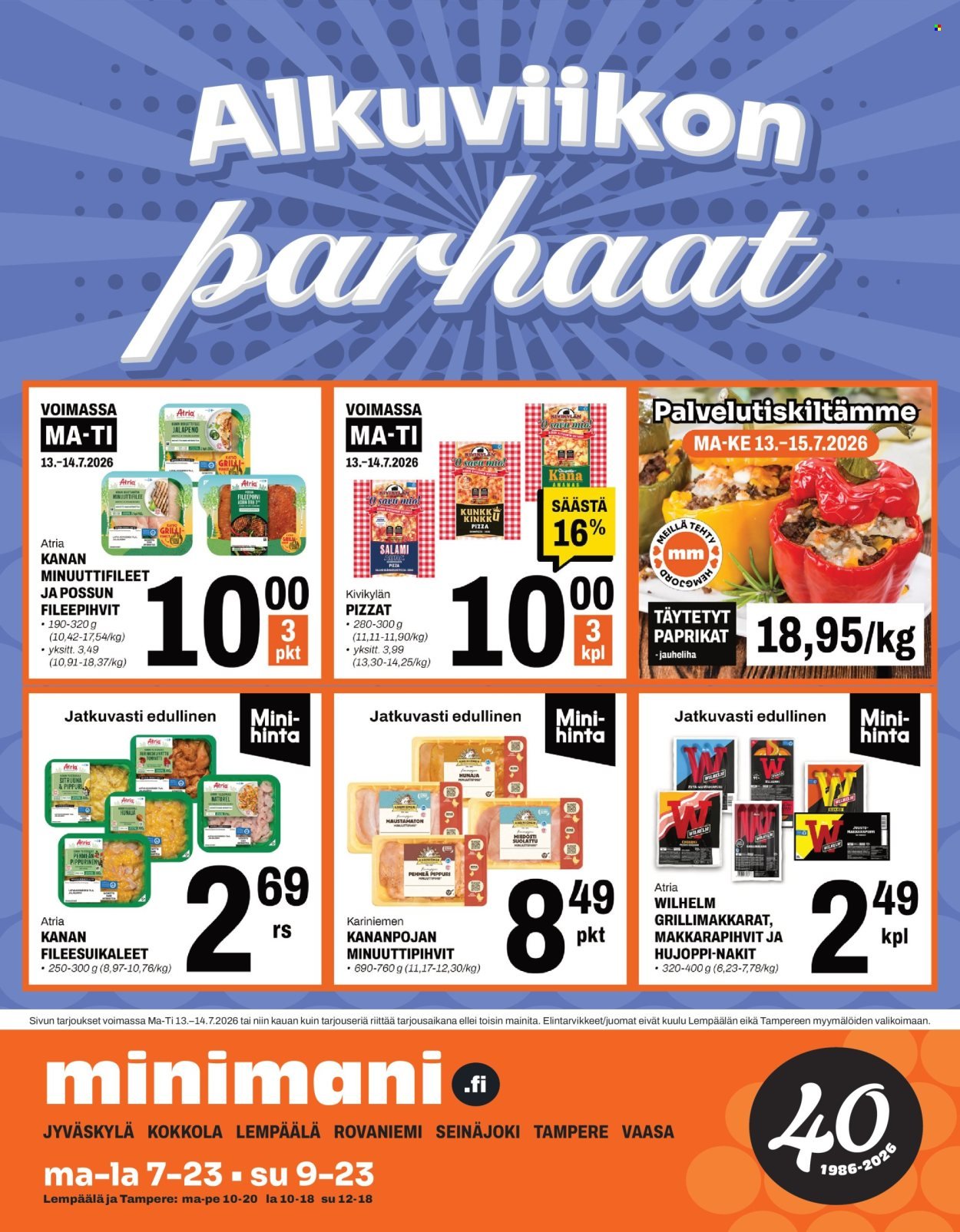 MINIMANI tarjoukset - Minimanin lehti-ilmoitukset ja mainoslehti