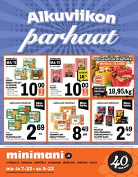 MINIMANI tarjoukset - Minimanin lehti-ilmoitukset ja mainoslehti