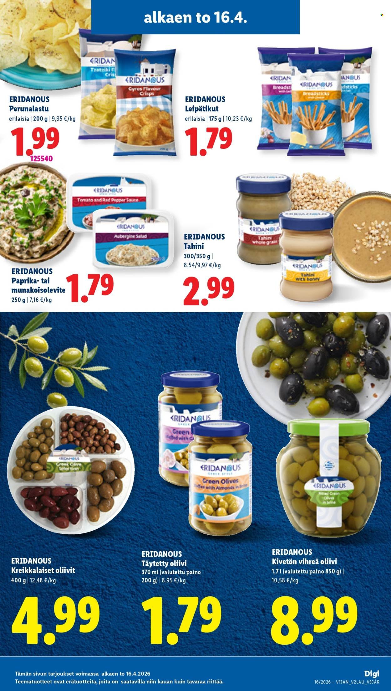 LIDL tarjoukset - Alkaen TO 16.4.2026