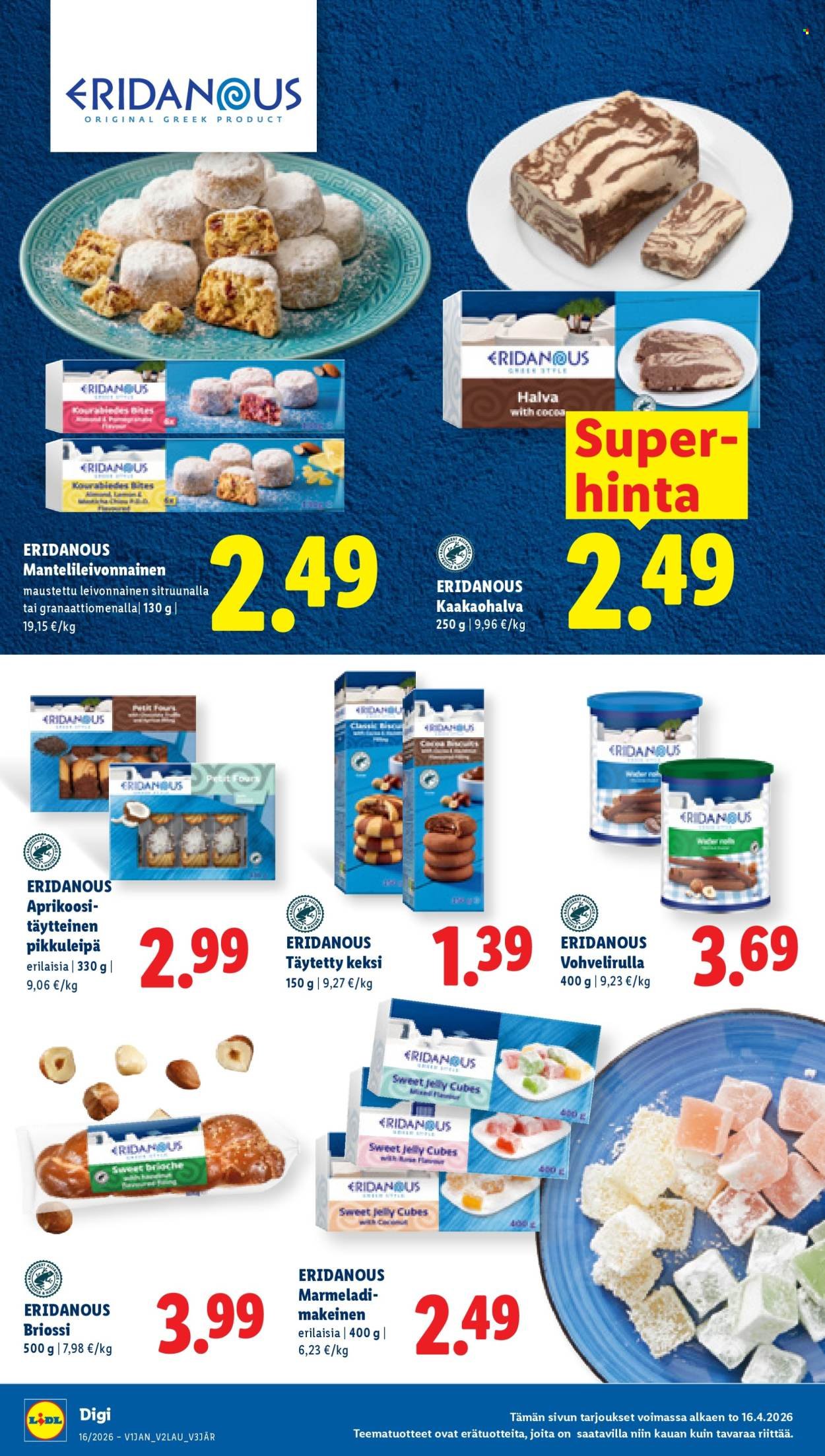 LIDL tarjoukset - Alkaen TO 16.4.2026