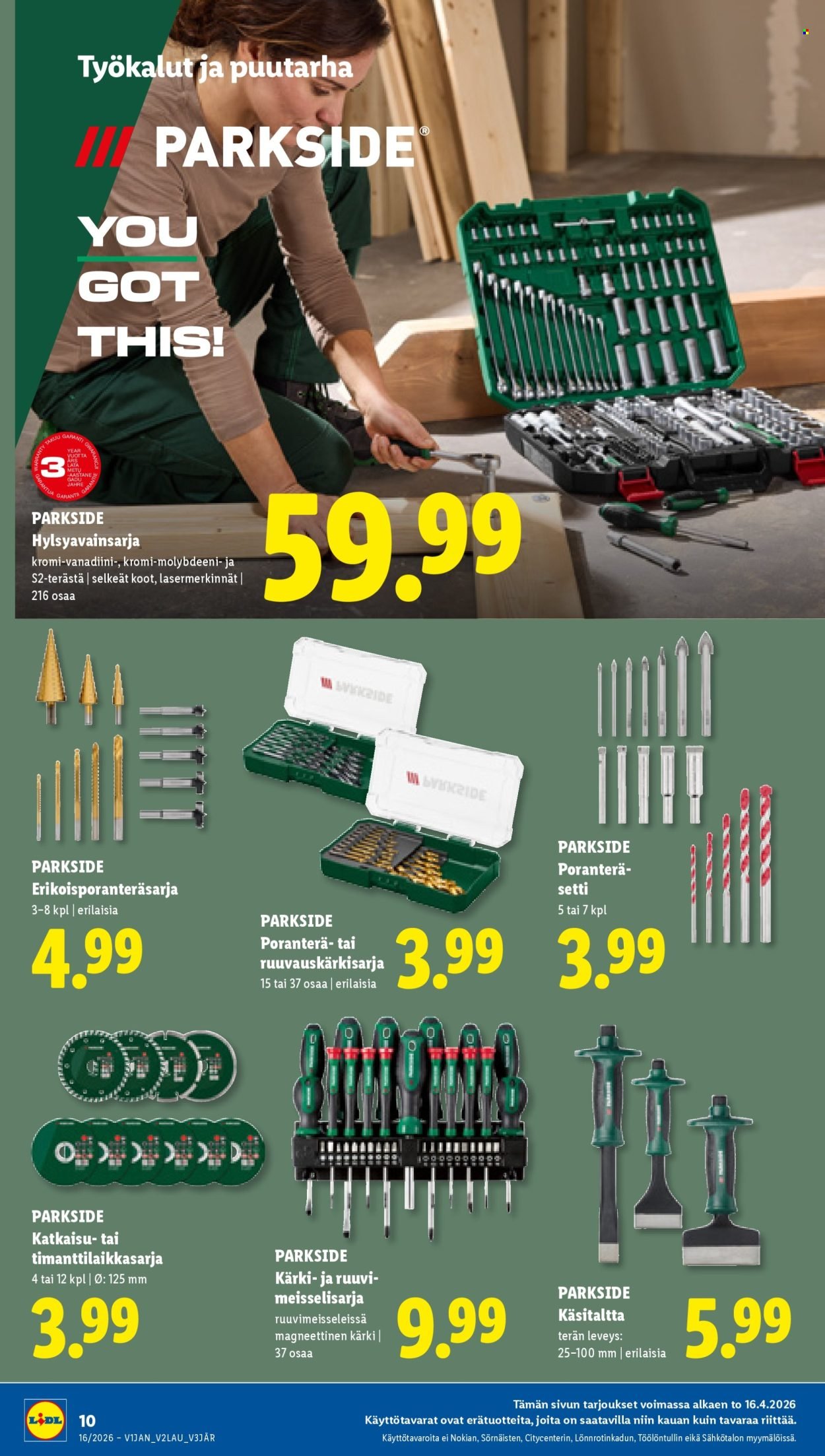 LIDL tarjoukset - Alkaen TO 16.4.2026