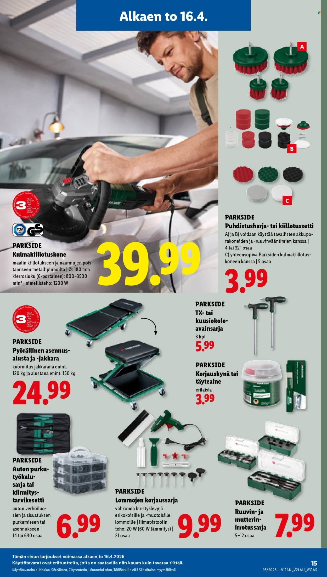 LIDL tarjoukset - Alkaen TO 16.4.2026