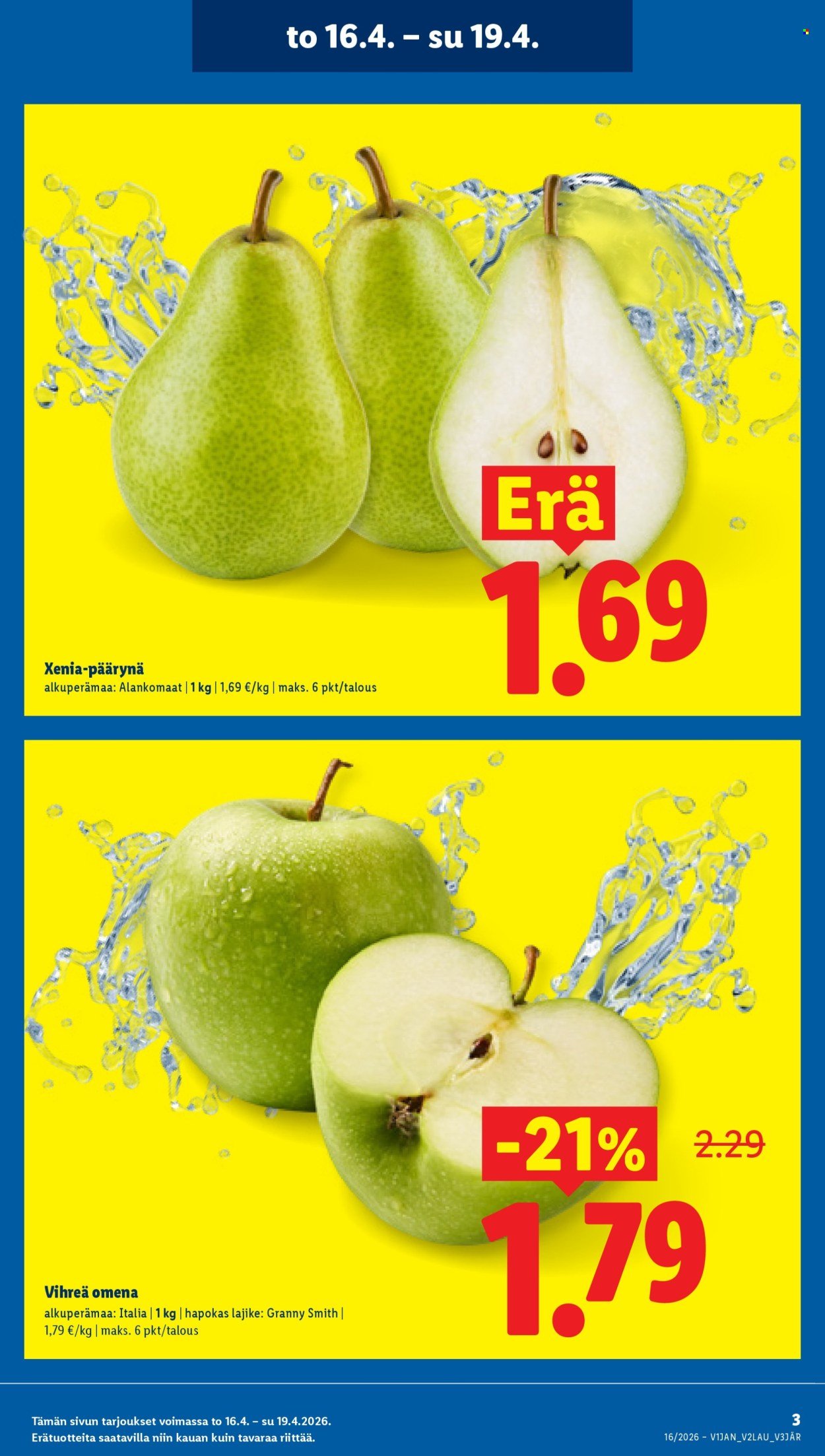 LIDL tarjoukset - Alkaen TO 16.4.2026
