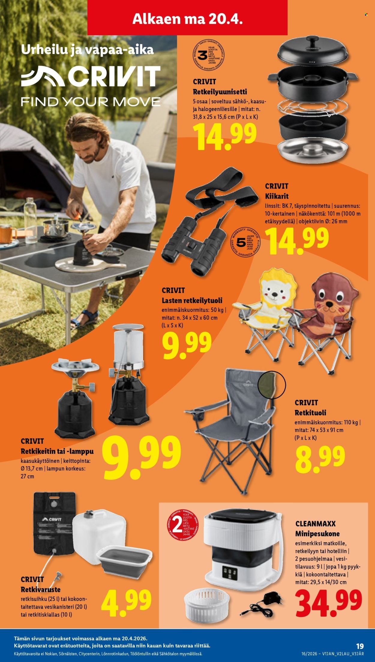 LIDL tarjoukset - Alkaen TO 16.4.2026