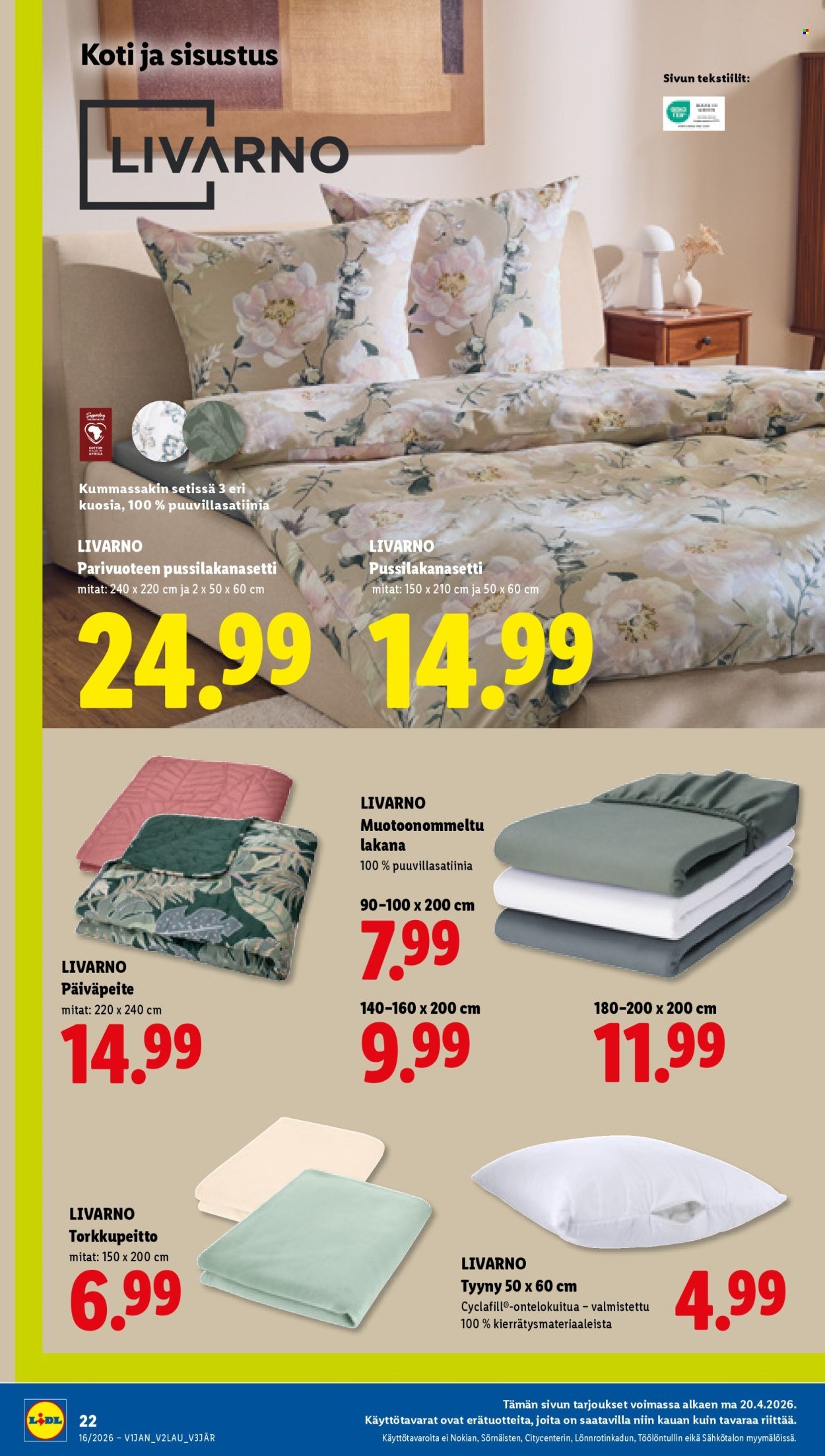 LIDL tarjoukset - Alkaen TO 16.4.2026