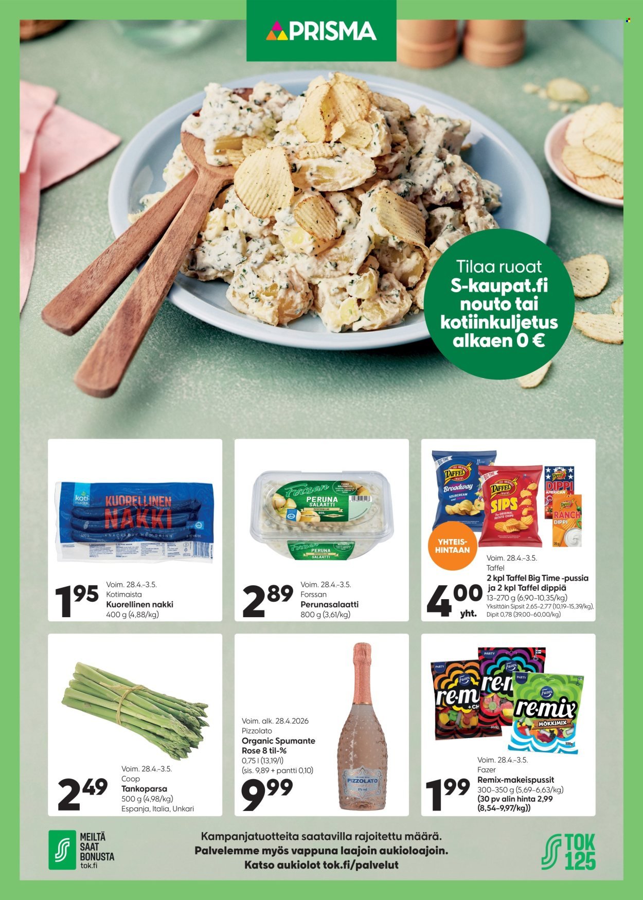 PRISMA tarjoukset - Alkaen TI 28.4.2026