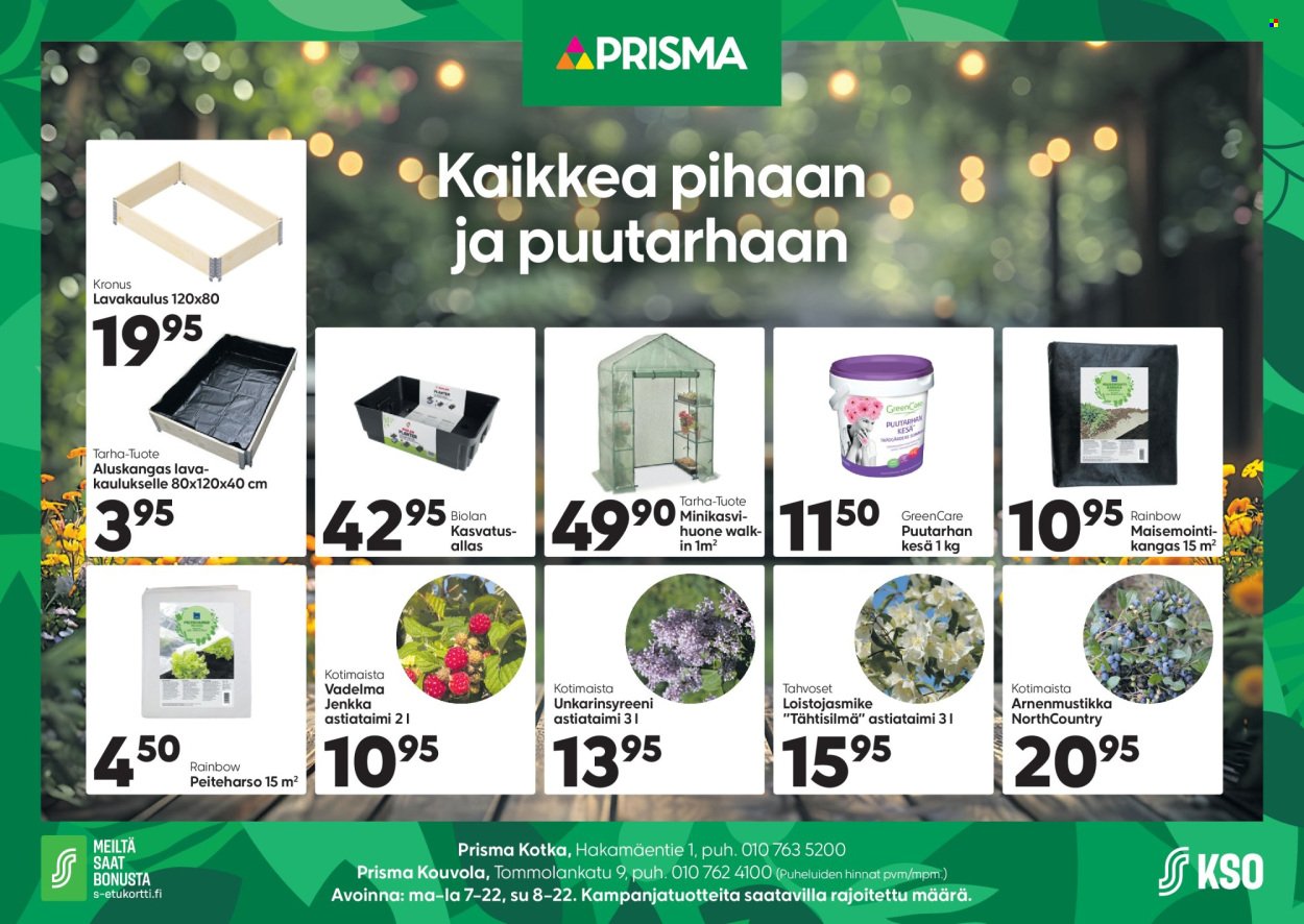 PRISMA tarjoukset - Alkaen KE 3.6.2026