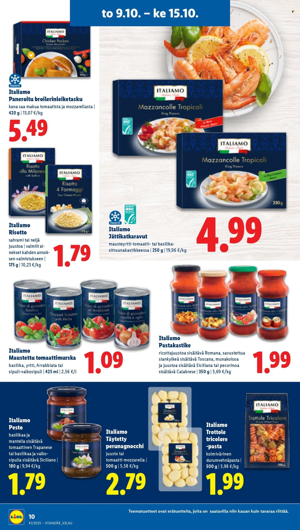 LIDL tarjoukset - Alkaen TO 9.10.2025 (2025-10-09 - 2025-10-15)