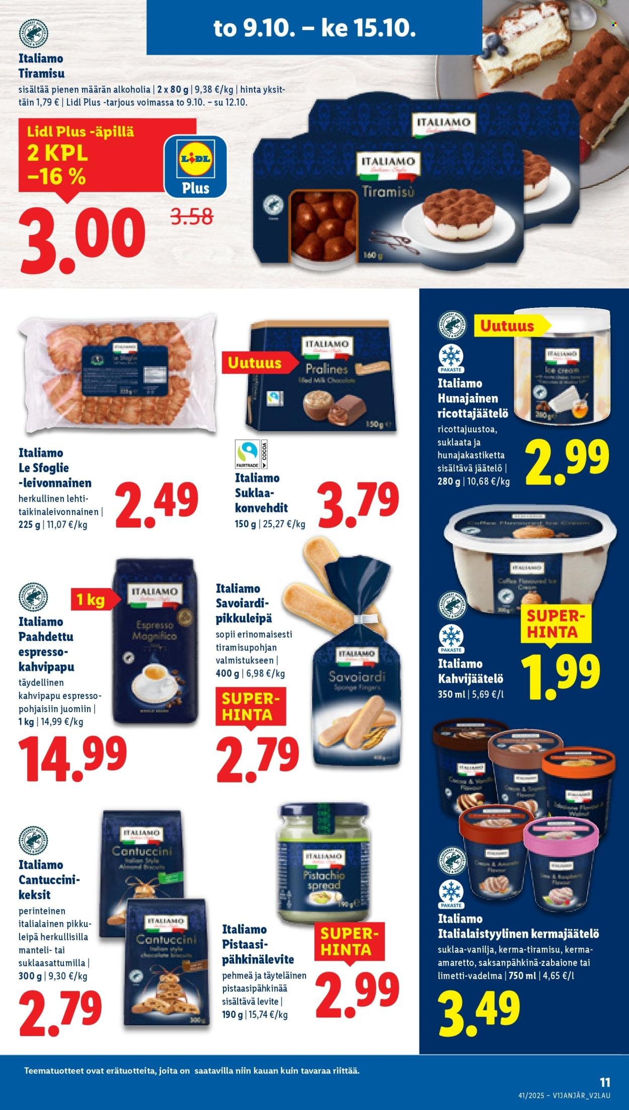 LIDL tarjoukset - Alkaen TO 9.10.2025 (2025-10-09 - 2025-10-15)