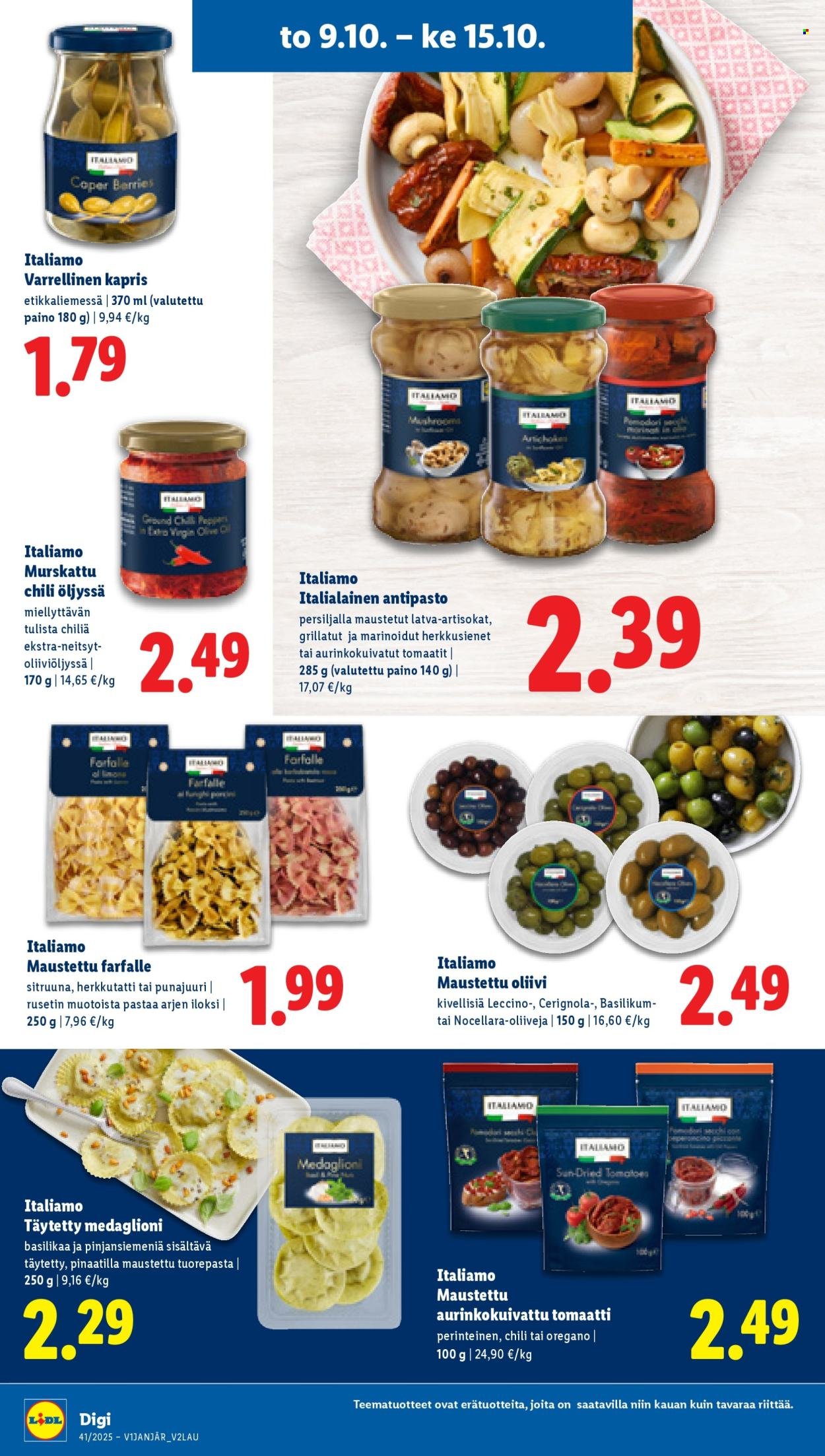 LIDL tarjoukset - Alkaen TO 9.10.2025 (2025-10-09 - 2025-10-15)