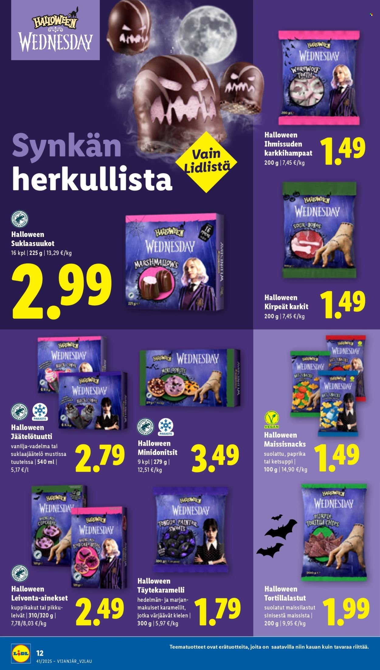 LIDL tarjoukset - Alkaen TO 9.10.2025 (2025-10-09 - 2025-10-15)