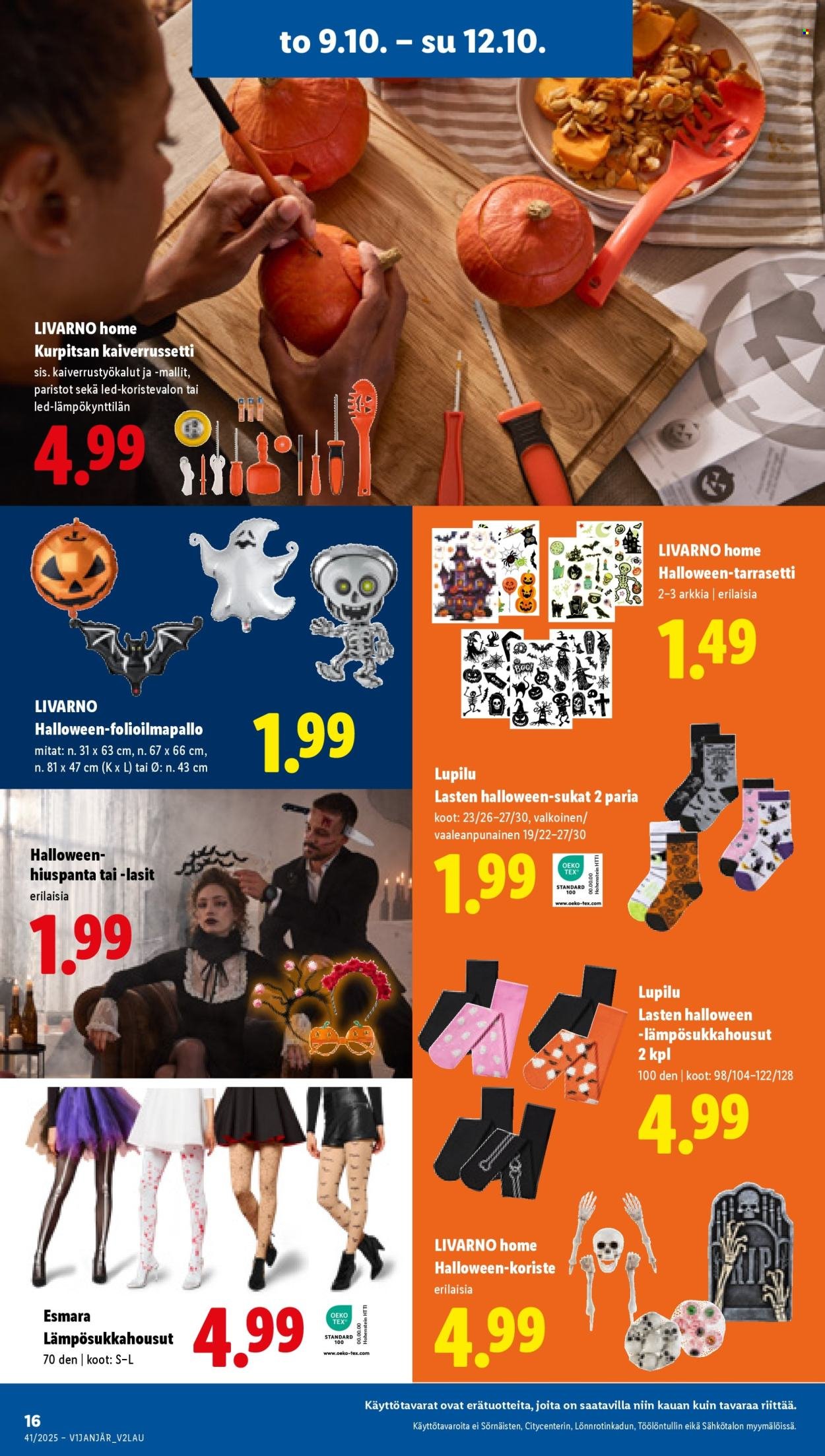LIDL tarjoukset - Alkaen TO 9.10.2025 (2025-10-09 - 2025-10-15)