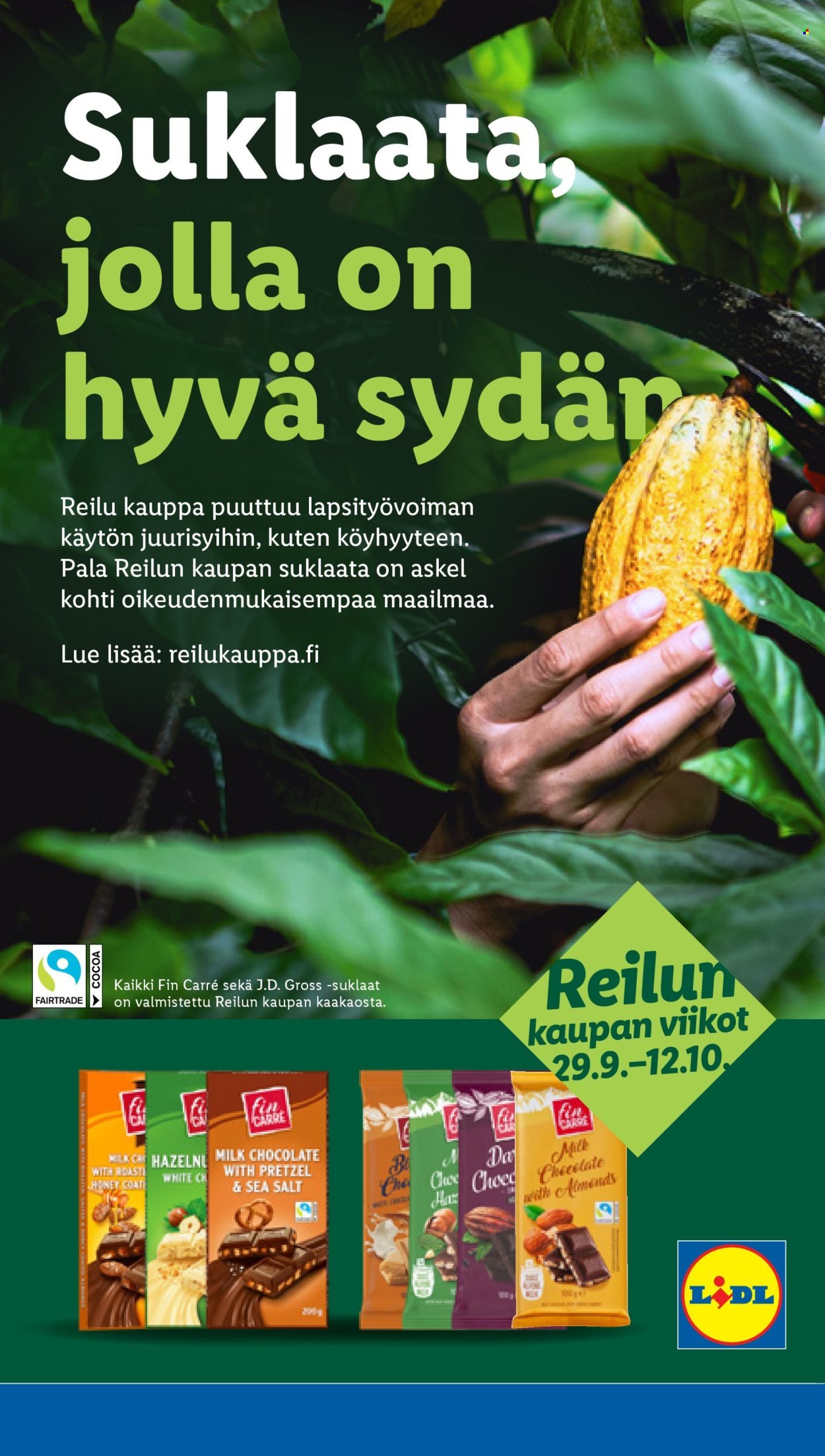 LIDL tarjoukset - Alkaen TO 9.10.2025 (2025-10-09 - 2025-10-15)