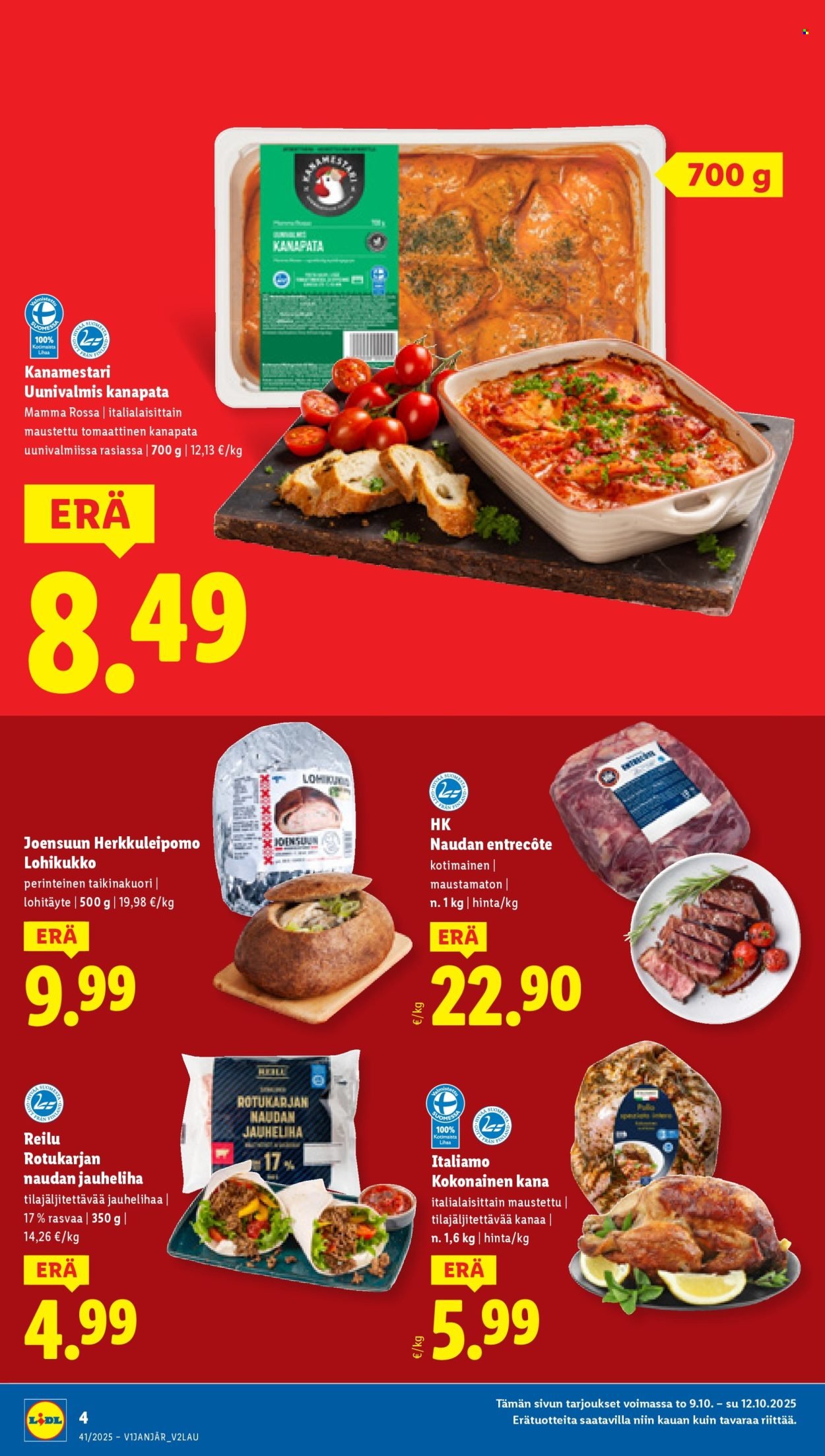 LIDL tarjoukset - Alkaen TO 9.10.2025 (2025-10-09 - 2025-10-15)