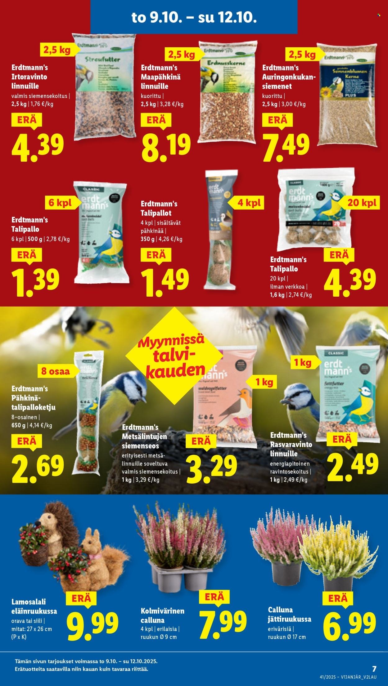 LIDL tarjoukset - Alkaen TO 9.10.2025 (2025-10-09 - 2025-10-15)