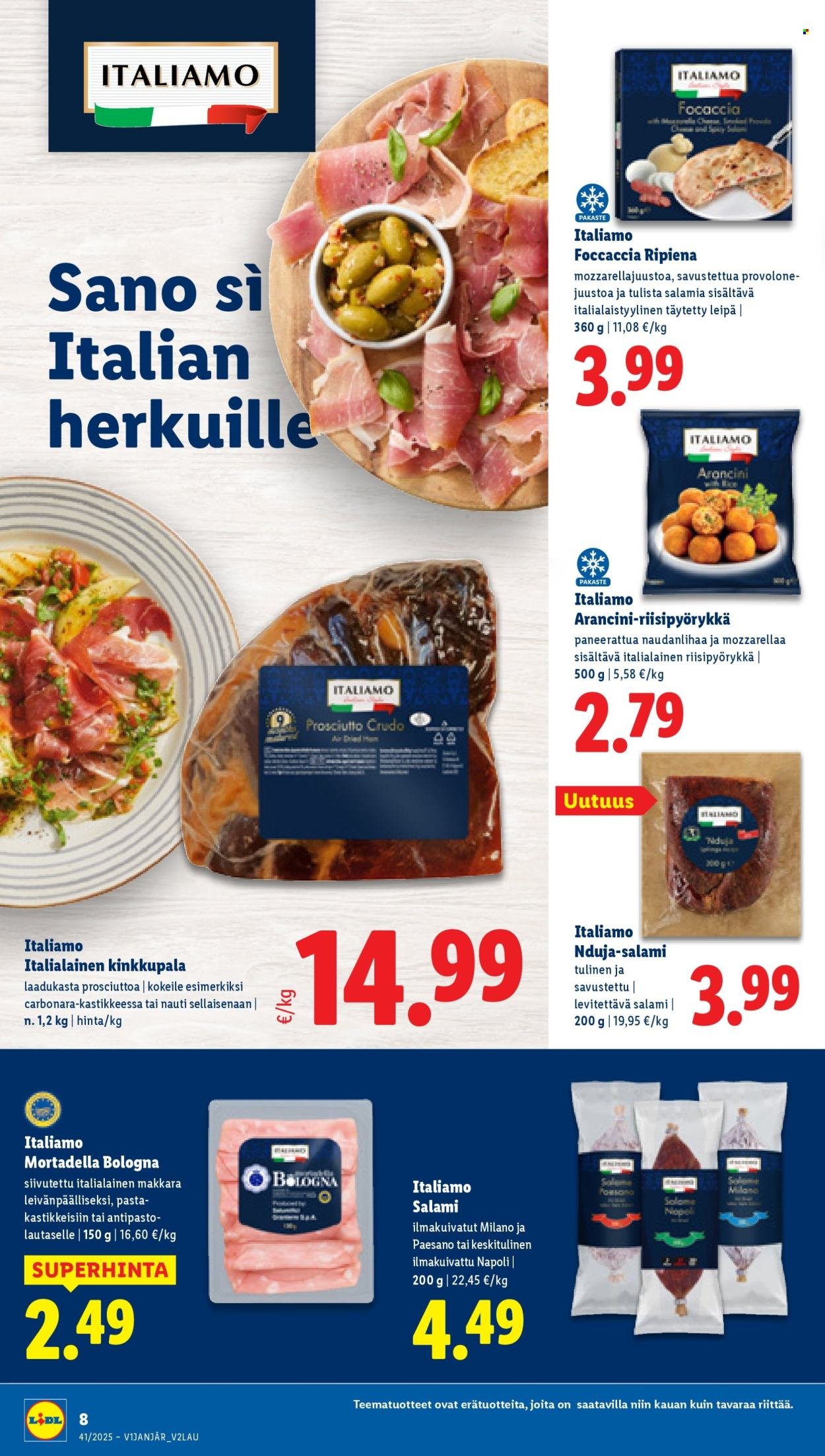 LIDL tarjoukset - Alkaen TO 9.10.2025 (2025-10-09 - 2025-10-15)