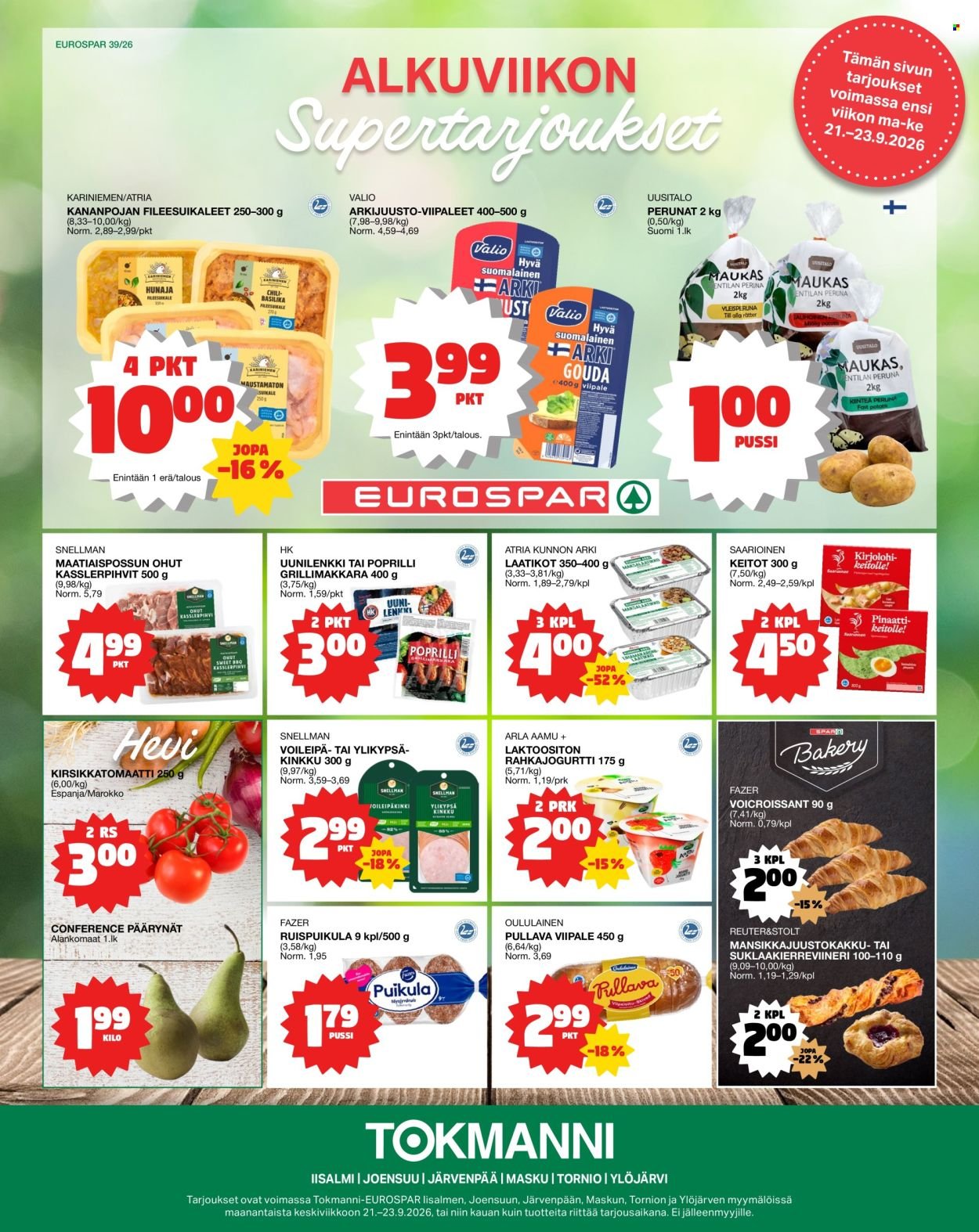 TOKMANNI tarjoukset - EUROSPAR