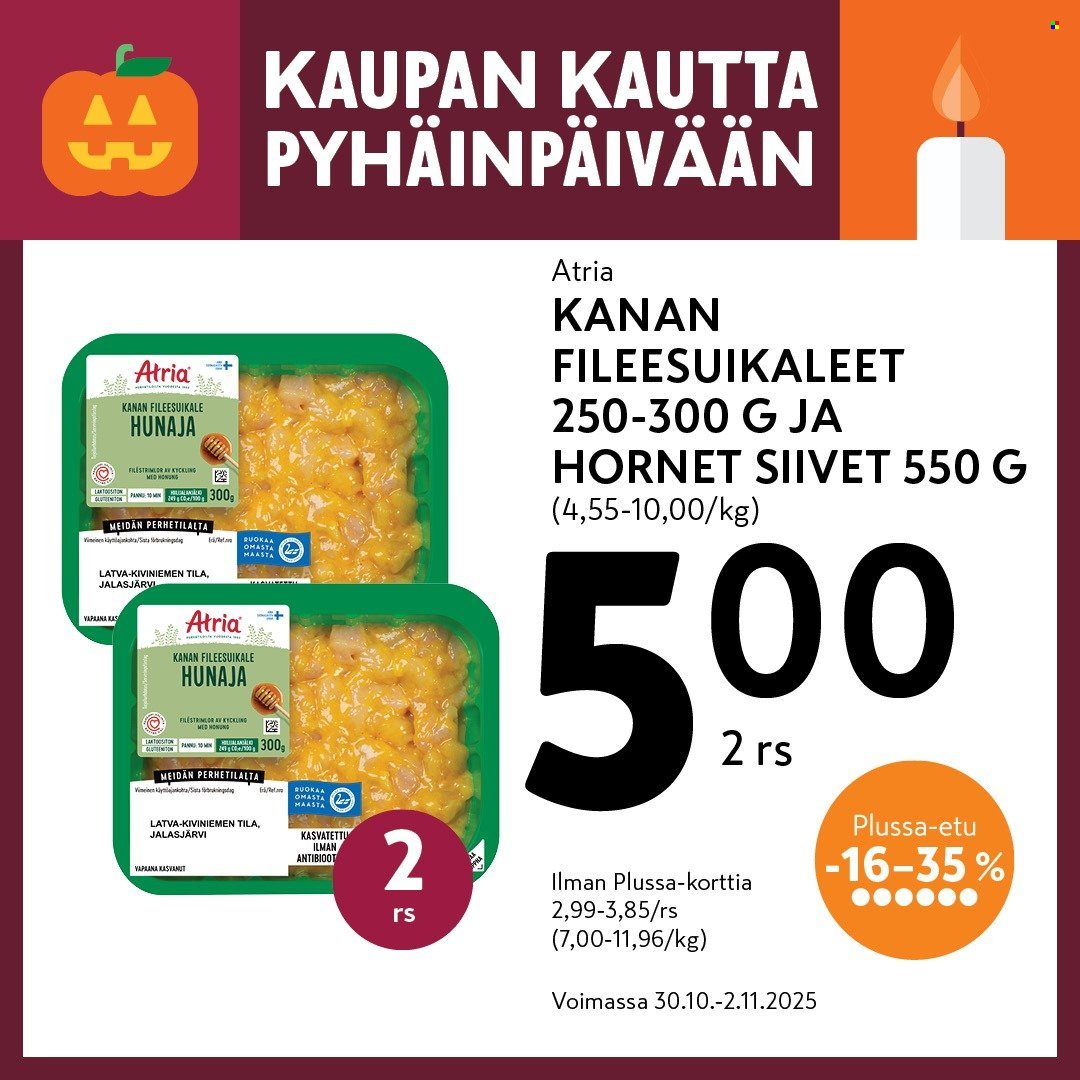 K-MARKET tarjoukset - Alkaen TO 30.10.2025 (2025-10-30 - 2025-11-02)