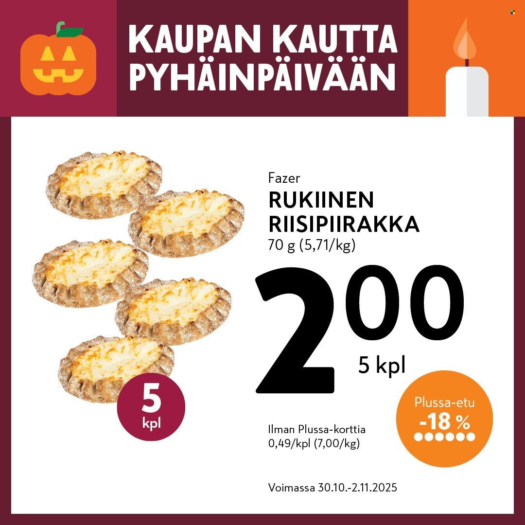 K-MARKET tarjoukset - Alkaen TO 30.10.2025 (2025-10-30 - 2025-11-02)