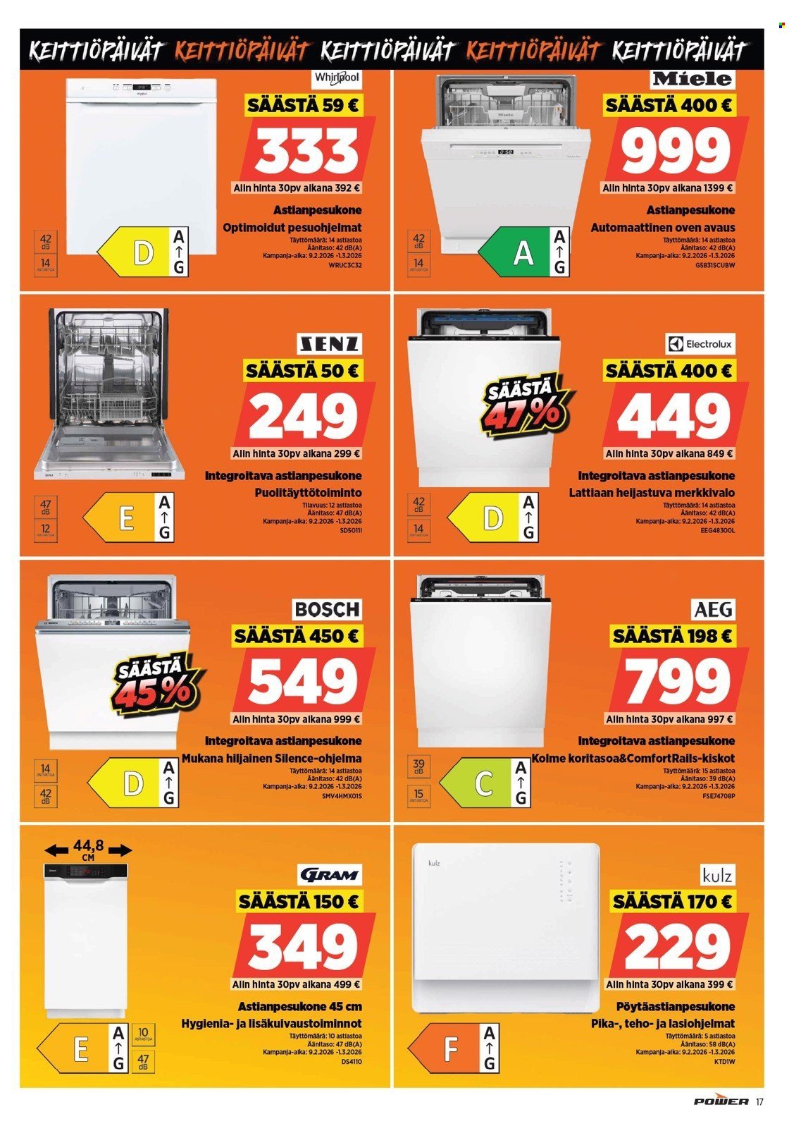 POWER tarjoukset - Helmikuu 2026