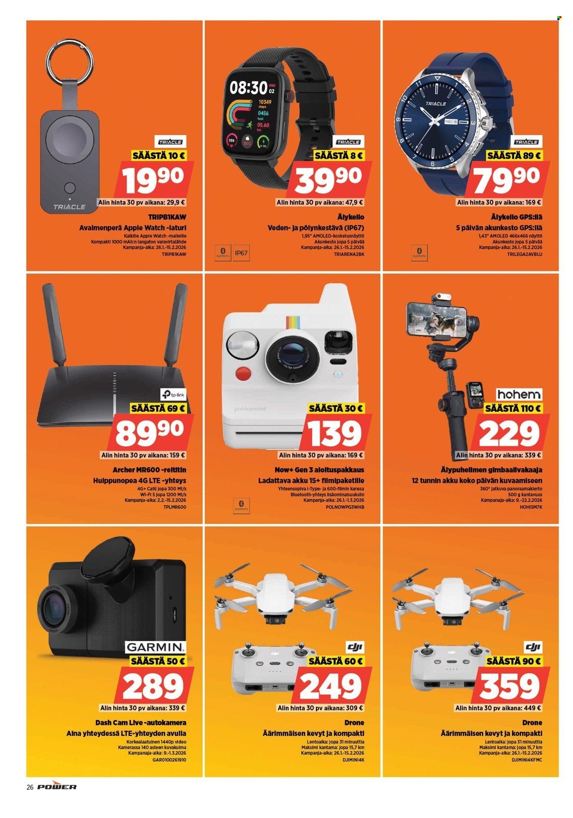 POWER tarjoukset - Helmikuu 2026