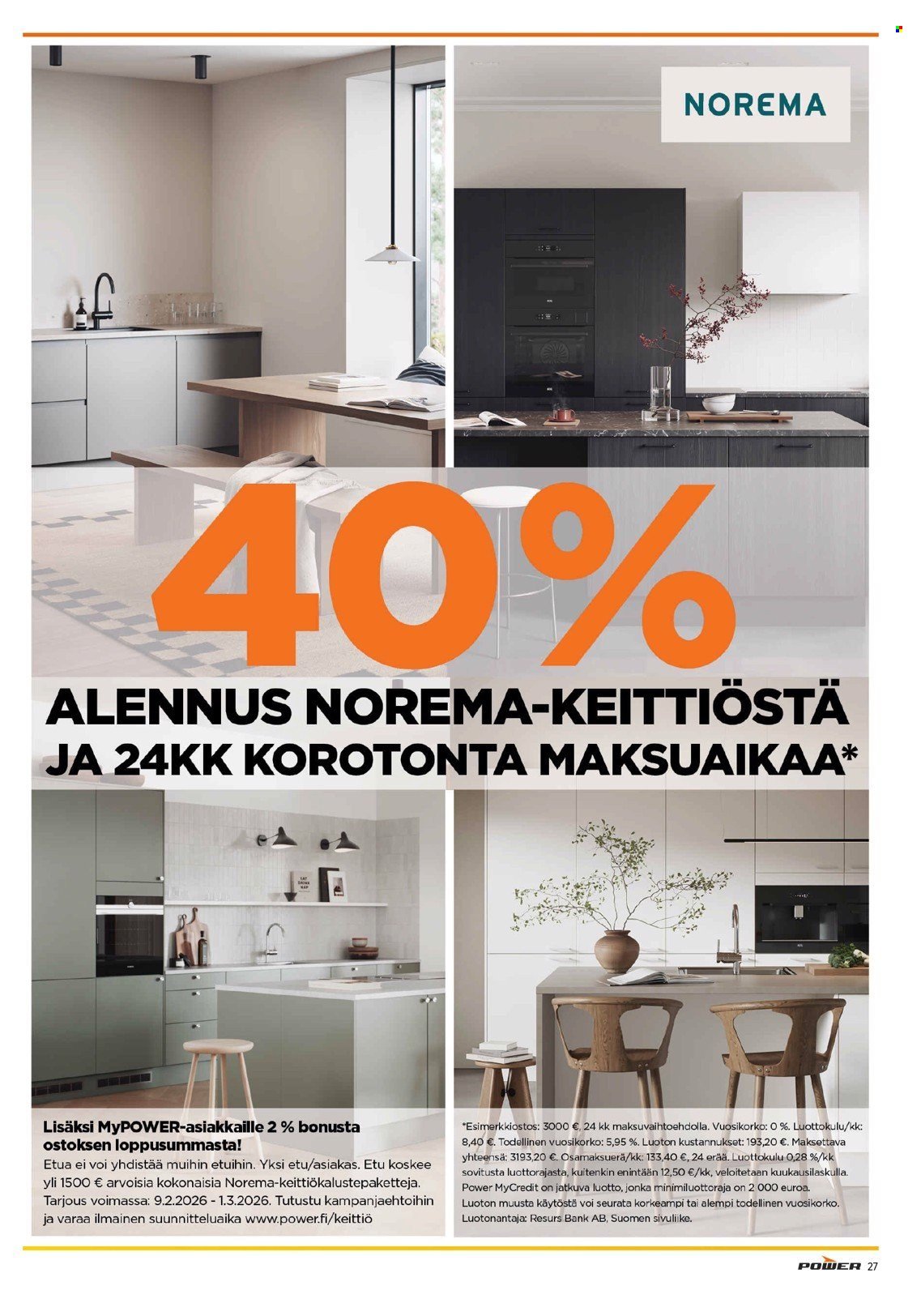 POWER tarjoukset - Helmikuu 2026