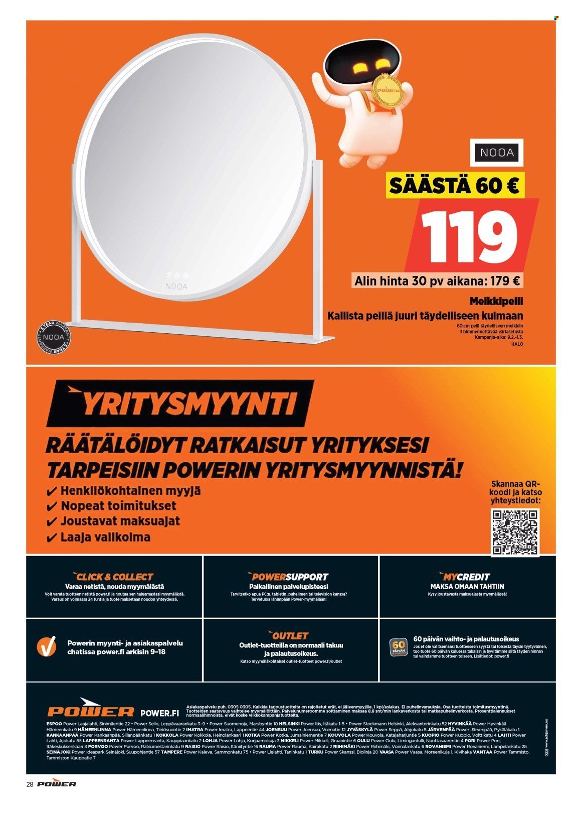 POWER tarjoukset - Helmikuu 2026
