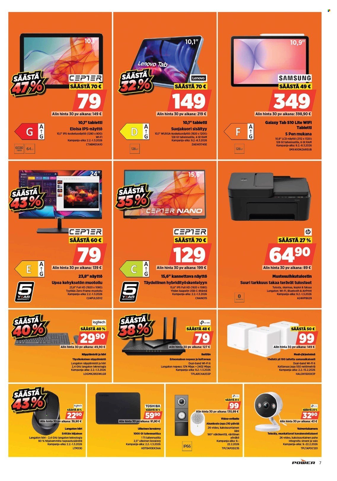 POWER tarjoukset - Helmikuu 2026