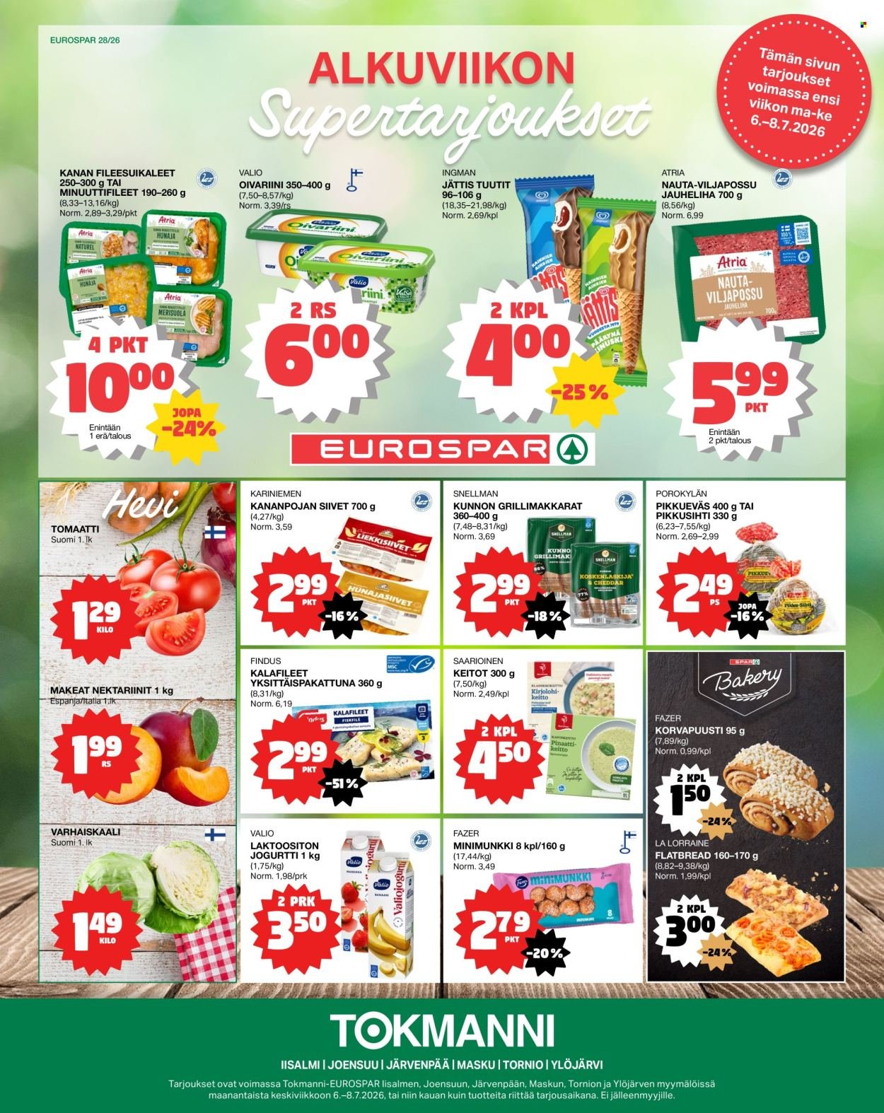 TOKMANNI tarjoukset - EUROSPAR