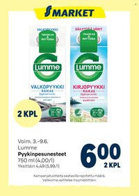 S-MARKET tarjoukset - Lumme