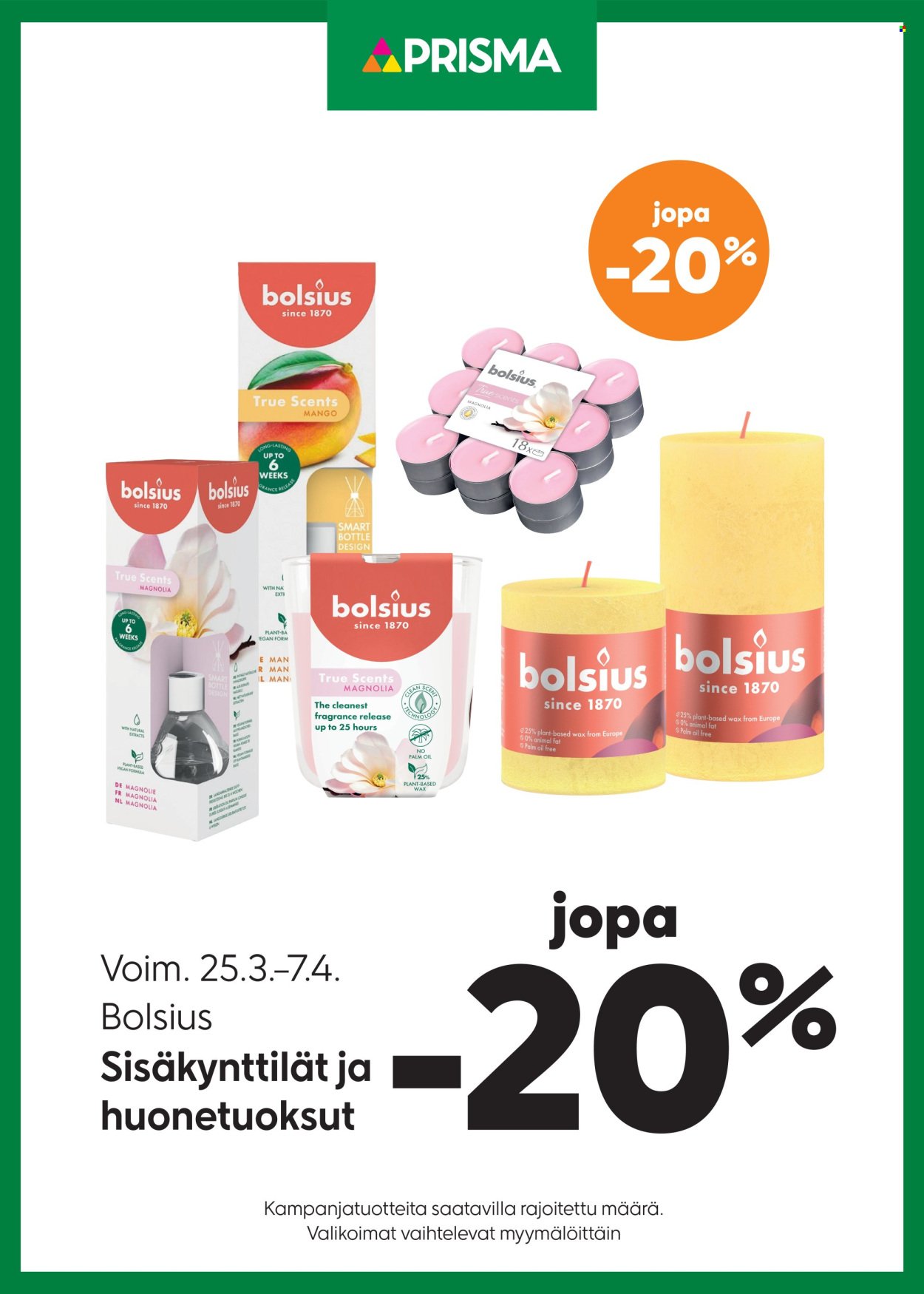 PRISMA tarjoukset - Alkaen KE 25.3.2026