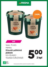 PRISMA tarjoukset - Alkaen KE 7.1.2026