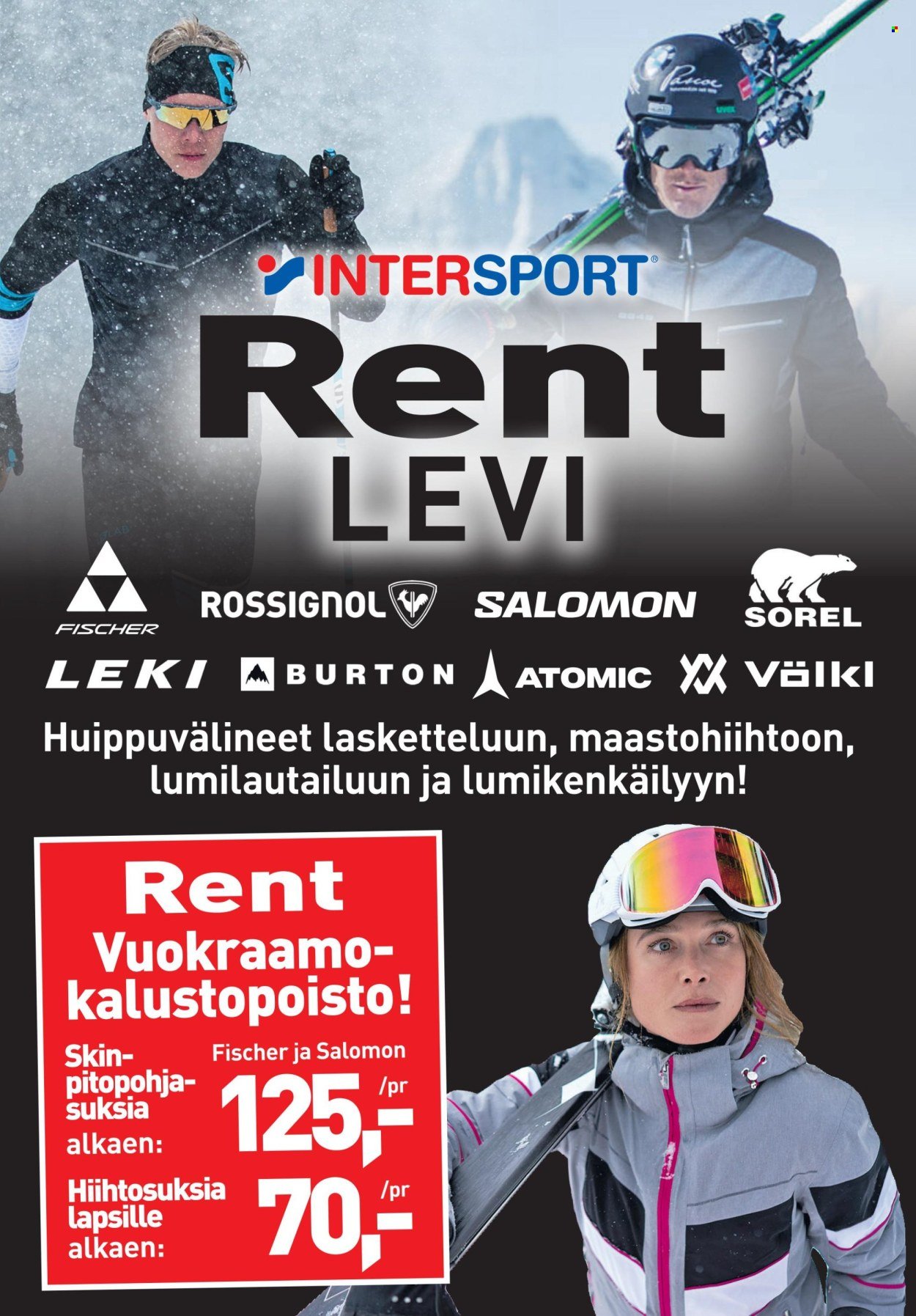 INTERSPORT tarjoukset - Talven Loppuunmyynti