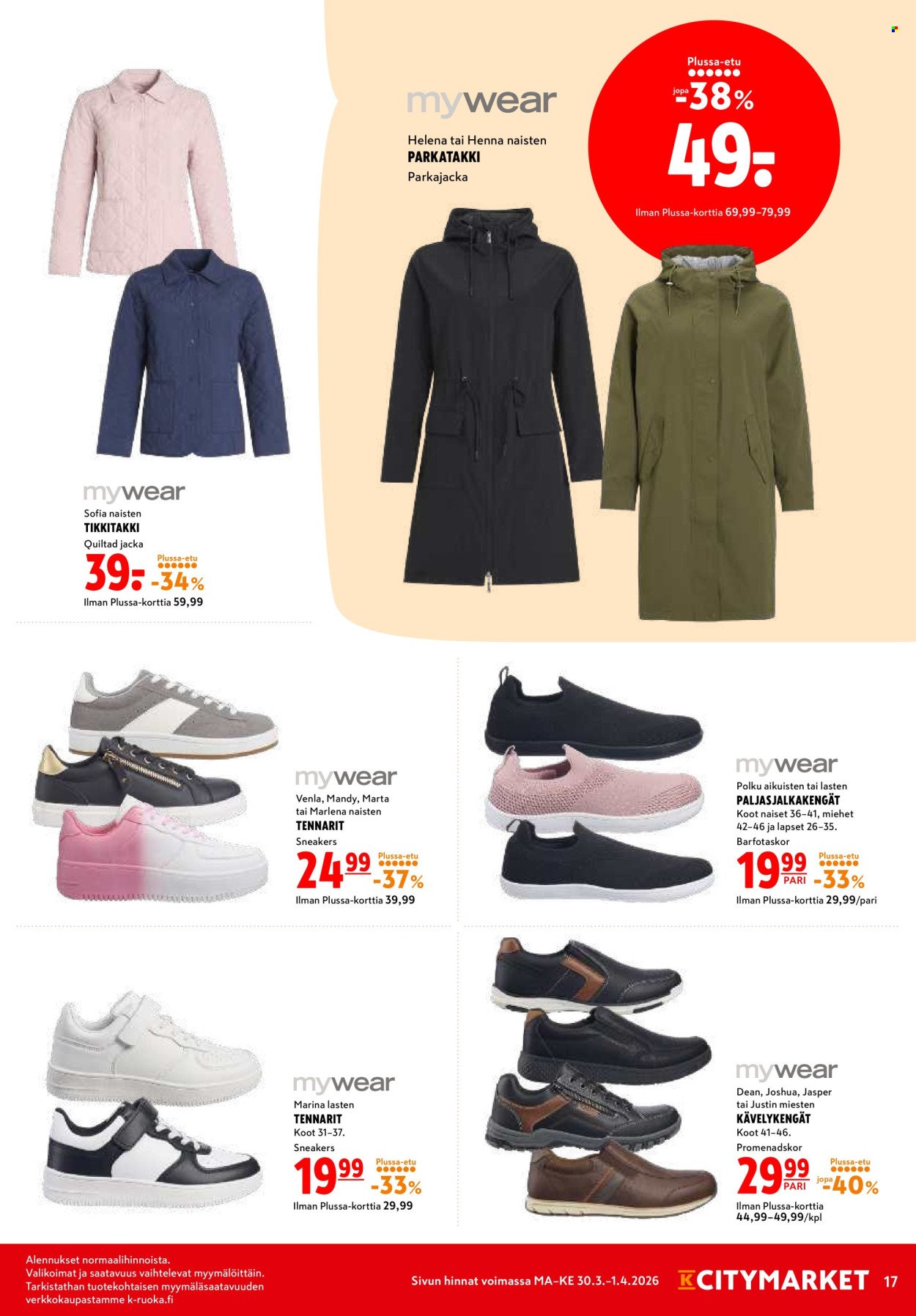 K-CITYMARKET tarjoukset - Alkaen MA 30.3.2026